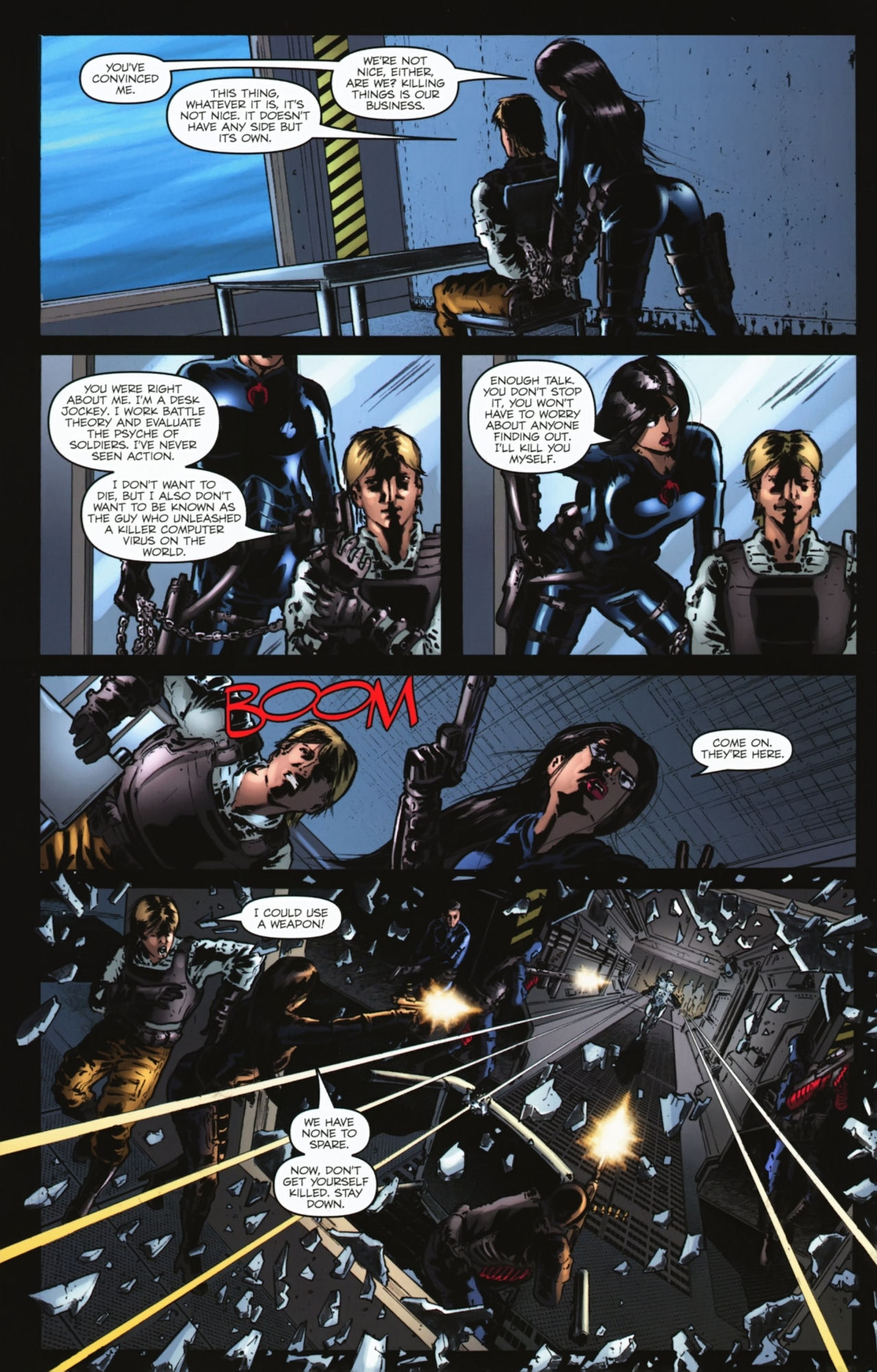 Read online G.I. Joe: Infestation comic -  Issue #2 - 13