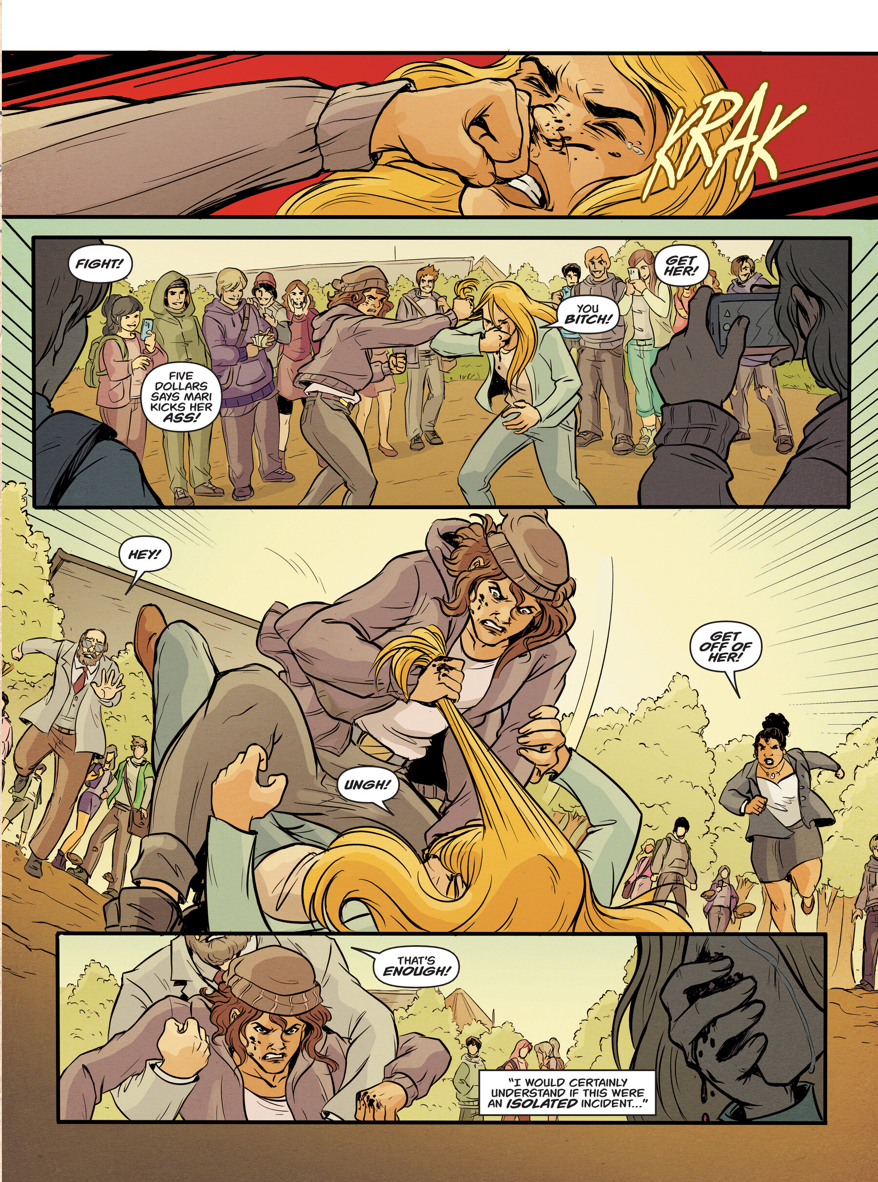 Read online Eight Limbs comic -  Issue # TPB - 6