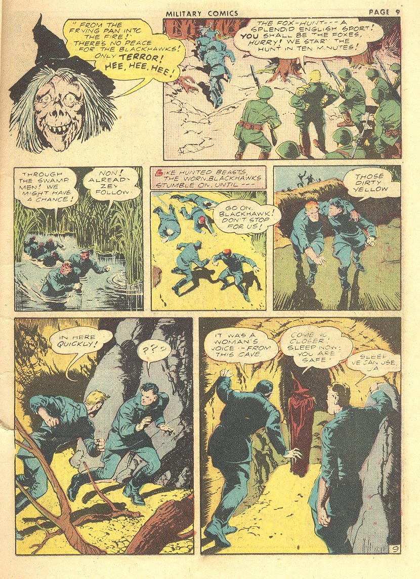 Read online Military Comics comic -  Issue #15 - 10
