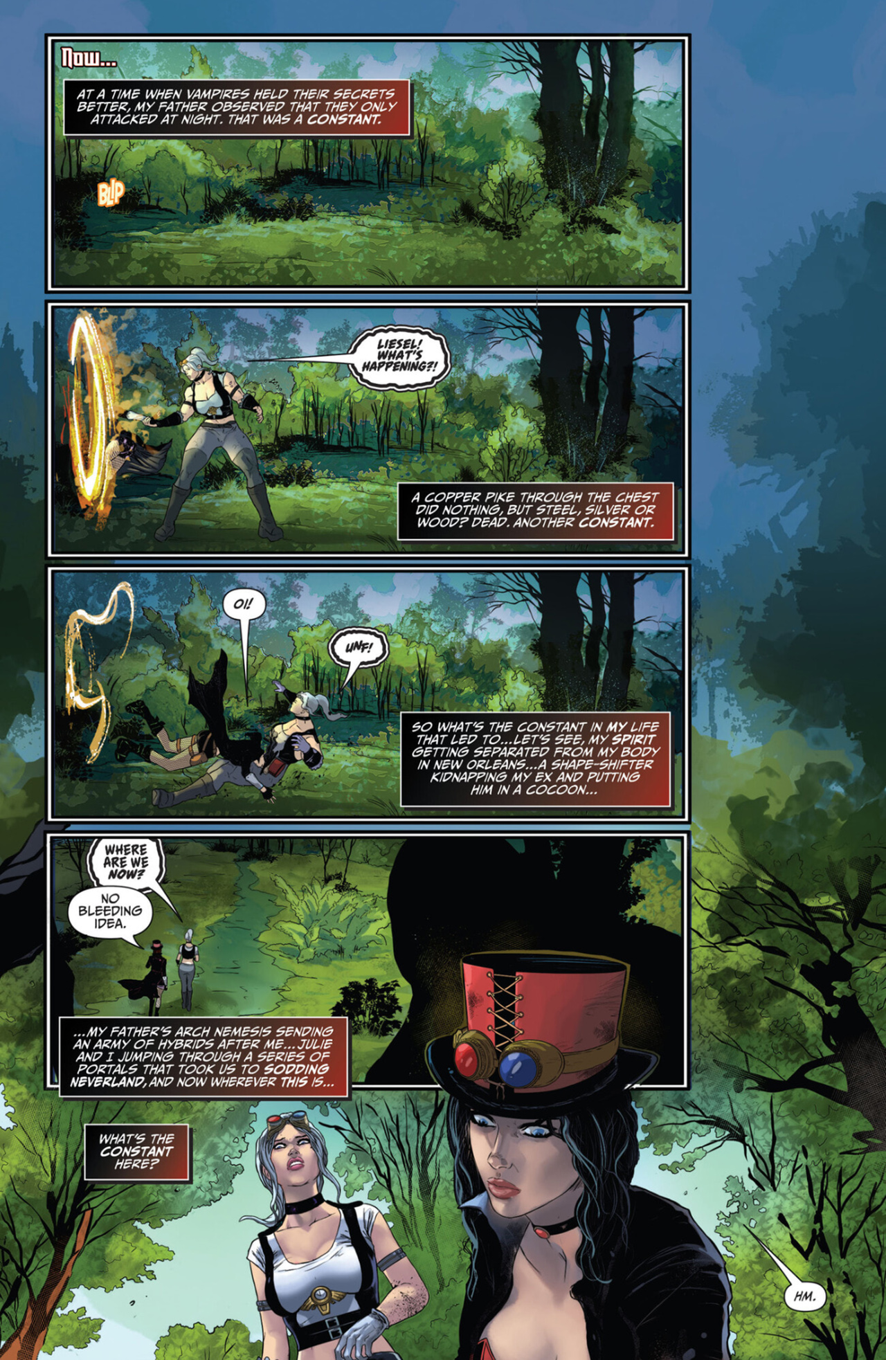 Read online Van Helsing: Hell to Pay comic -  Issue # Full - 4
