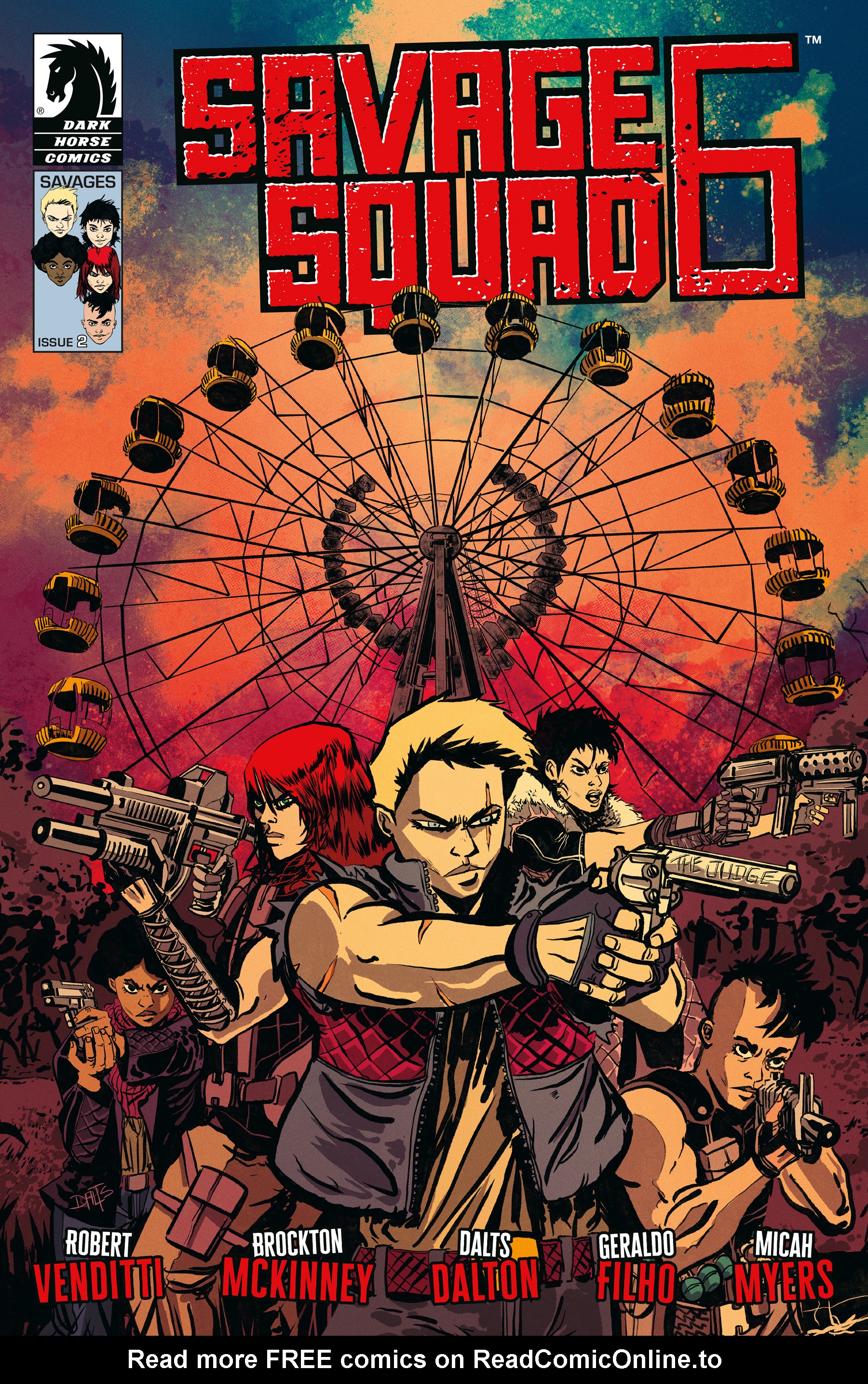 Read online Savage Squad 6 comic -  Issue #2 - 1