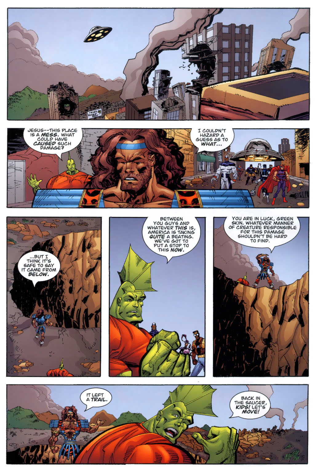 Read online Savage Dragon: God War comic -  Issue #2 - 17