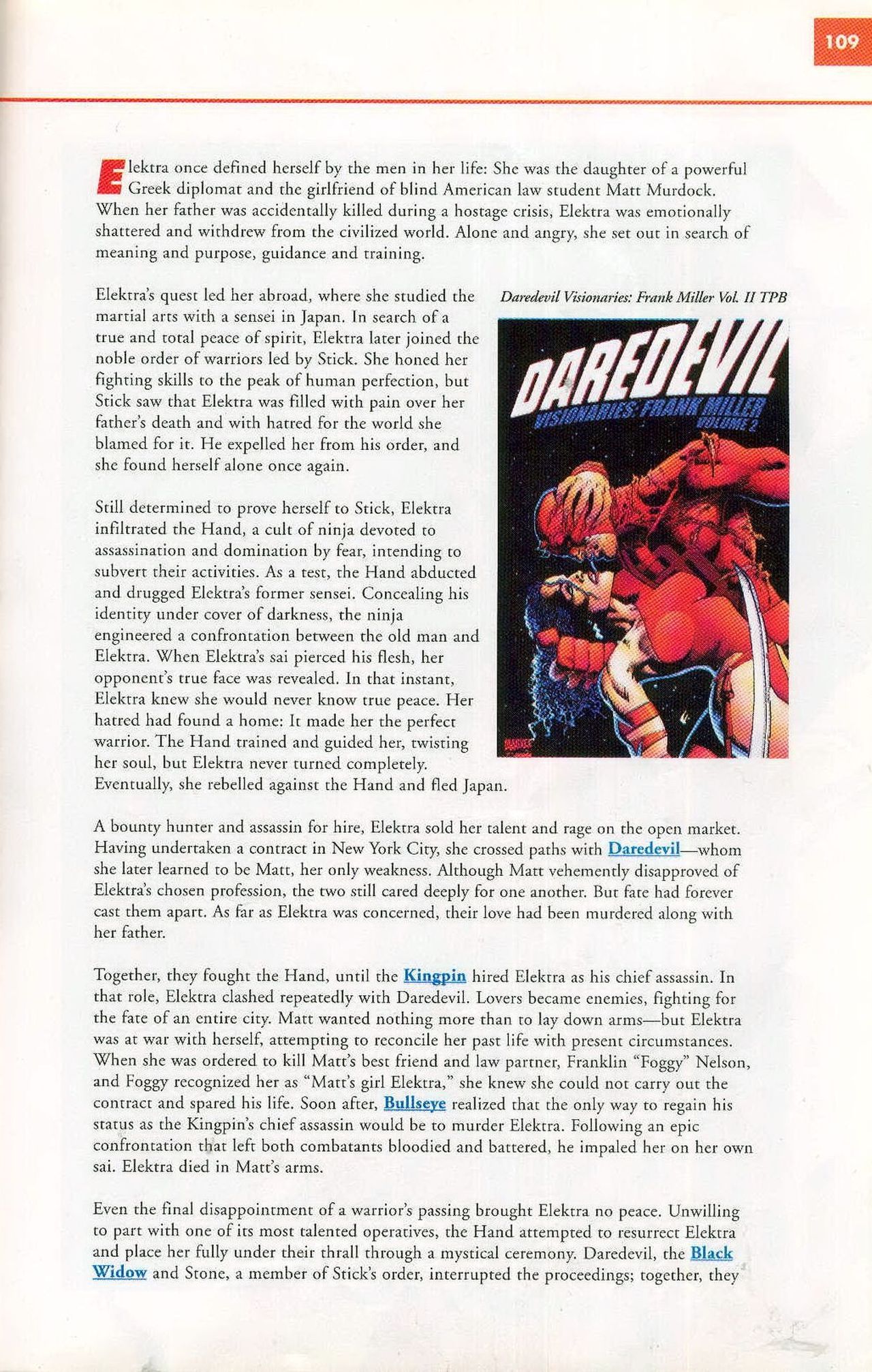 Read online Marvel Encyclopedia comic -  Issue # TPB 1 - 107