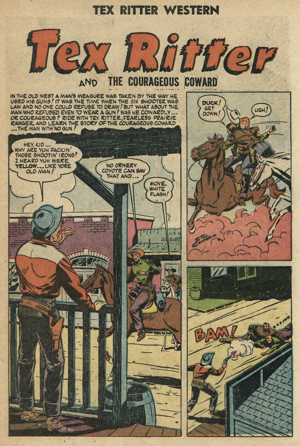 Read online Tex Ritter Western comic -  Issue #21 - 17