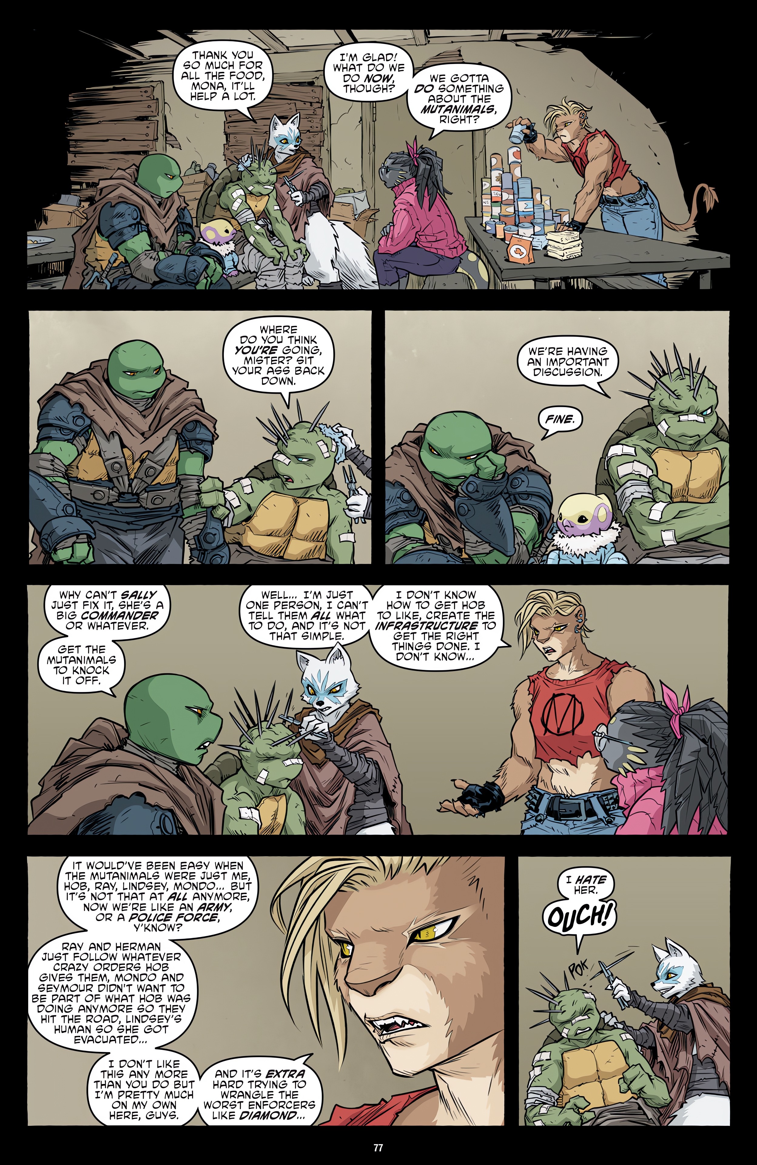 Read online Teenage Mutant Ninja Turtles: The IDW Collection comic -  Issue # TPB 14 (Part 1) - 77