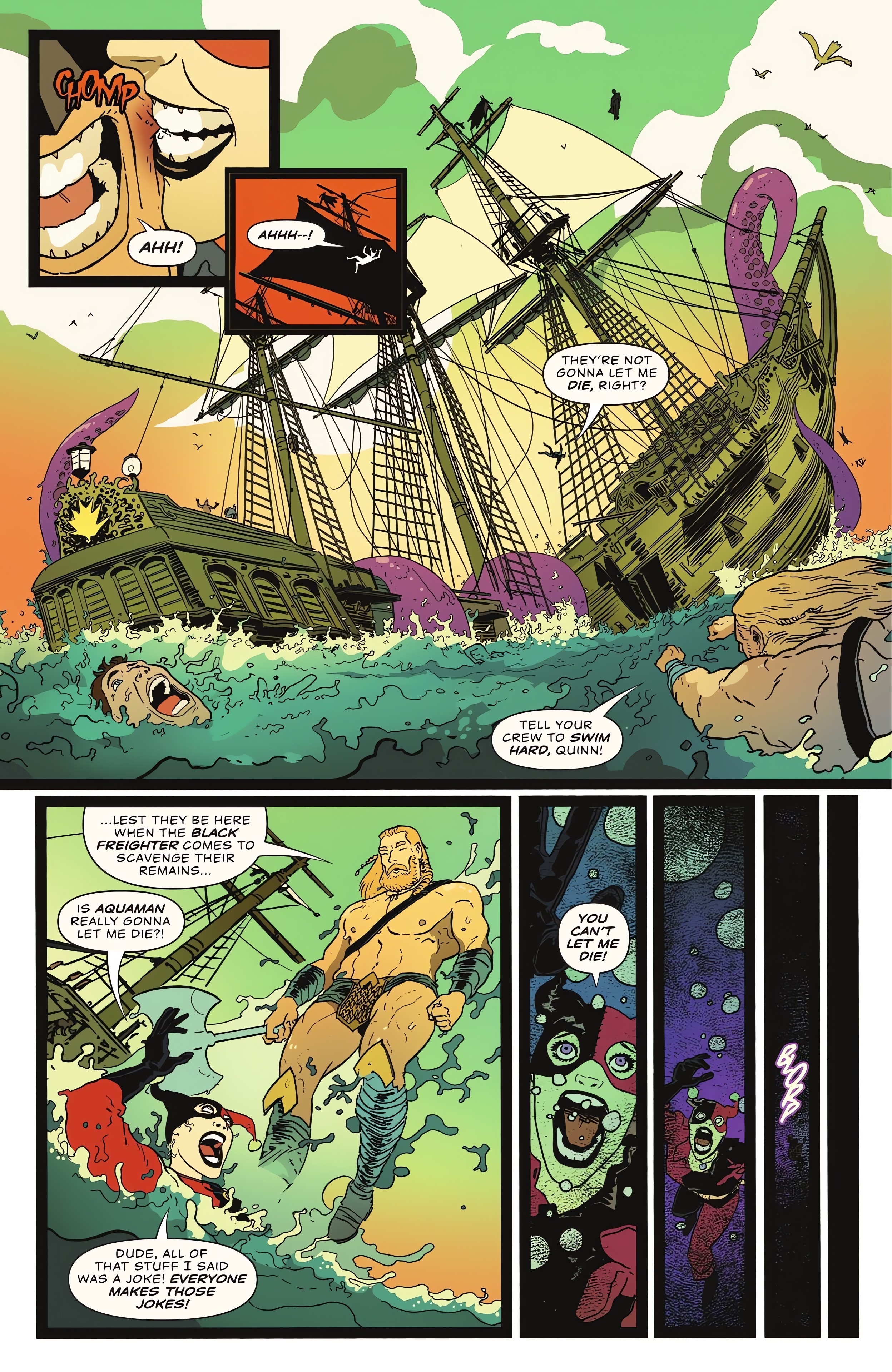 Read online Knight Terrors: Harley Quinn comic -  Issue #1 - 18