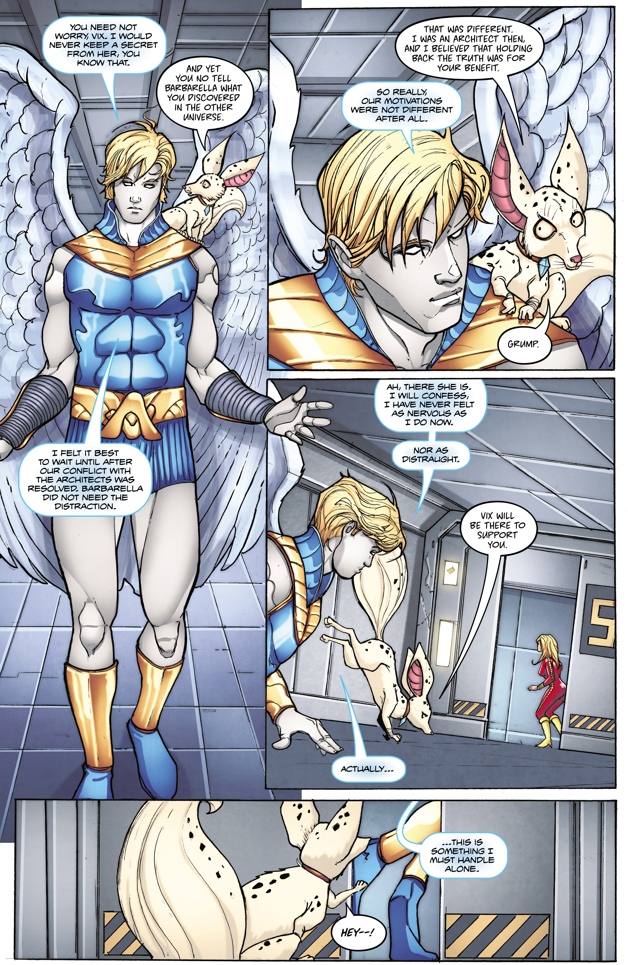 Read online Barbarella: The Center Cannot Hold comic -  Issue #5 - 22