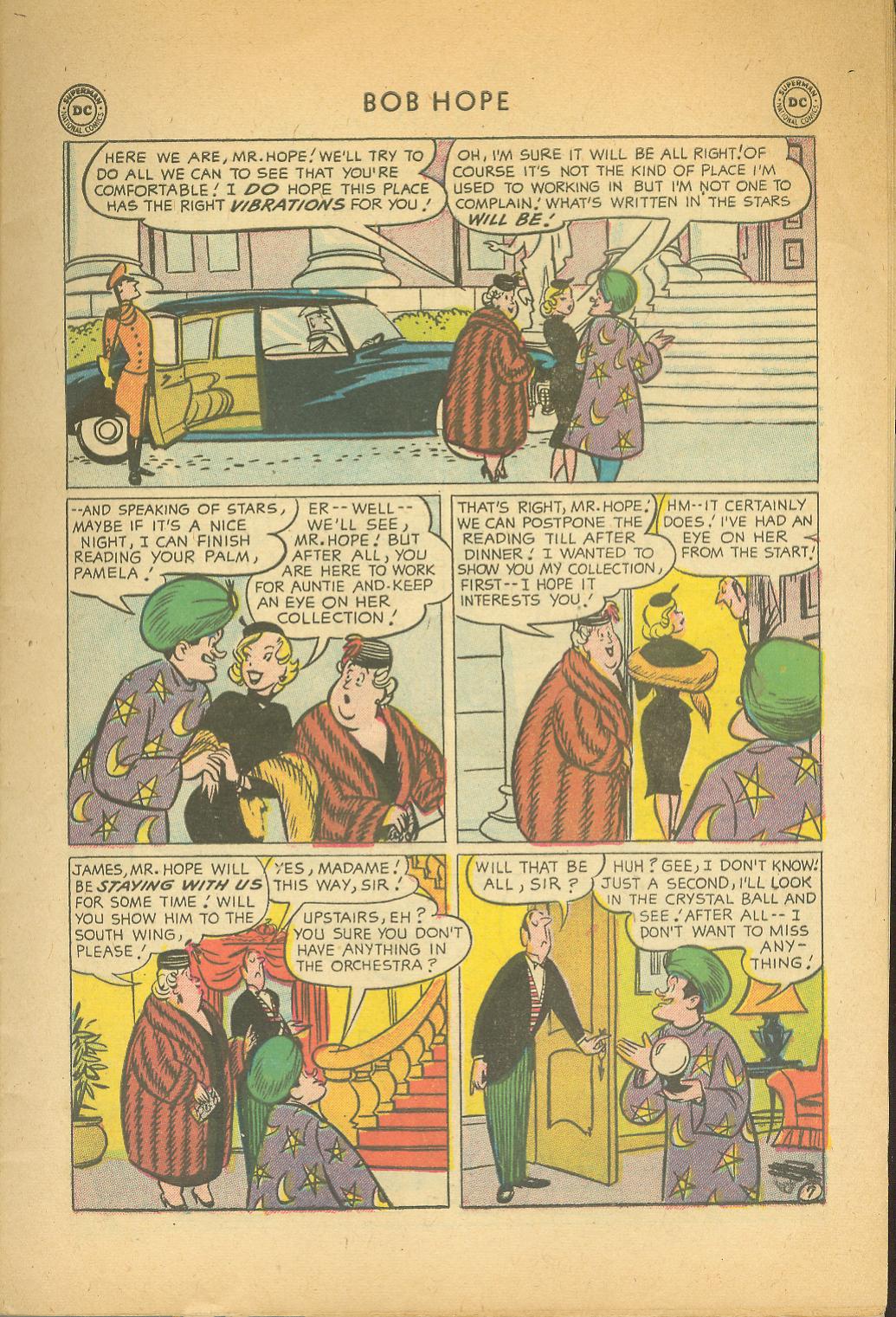 Read online The Adventures of Bob Hope comic -  Issue #40 - 9