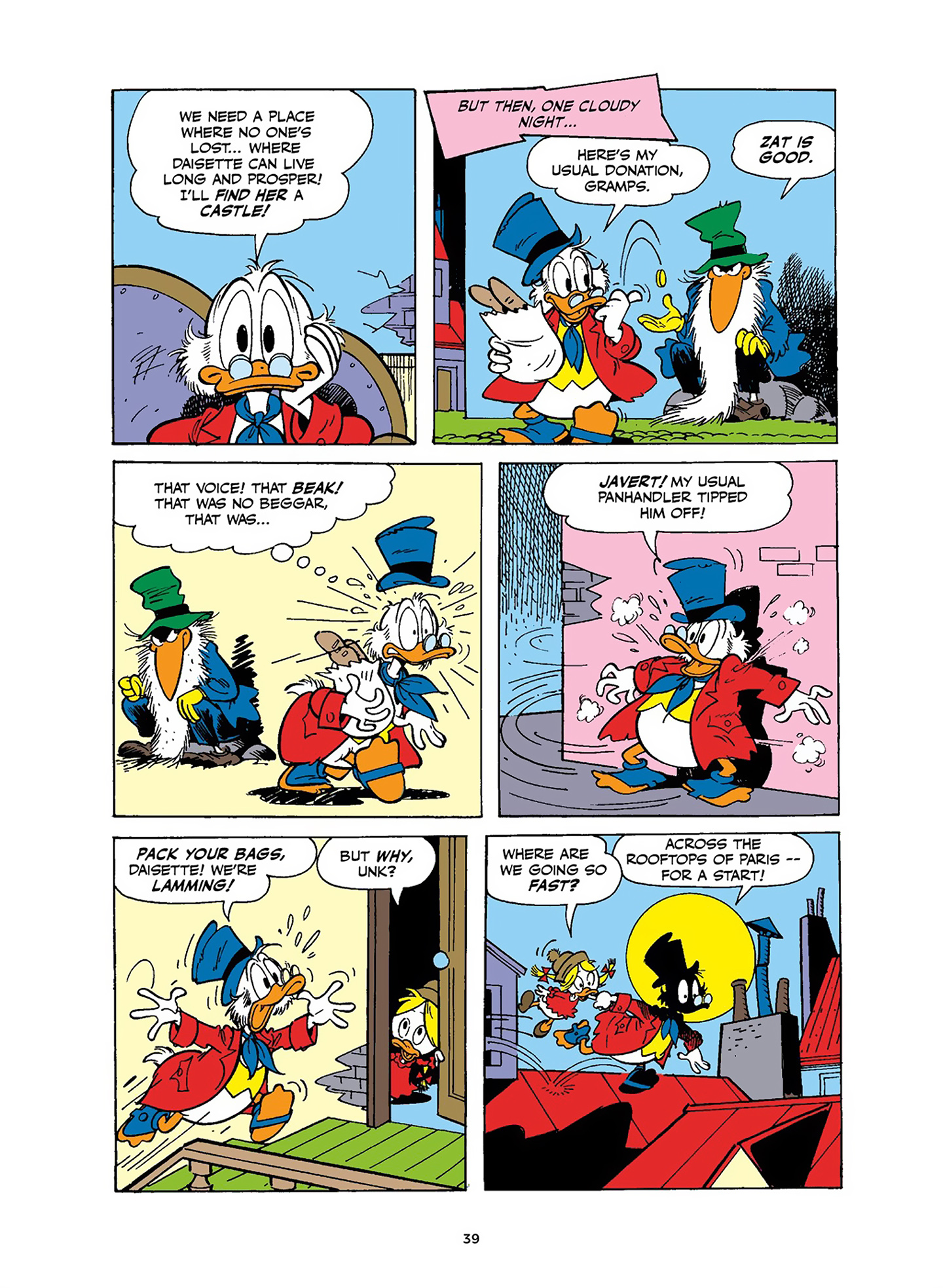 Read online Uncle Scrooge and Donald Duck in Les Misérables and War and Peace comic -  Issue # TPB (Part 1) - 40