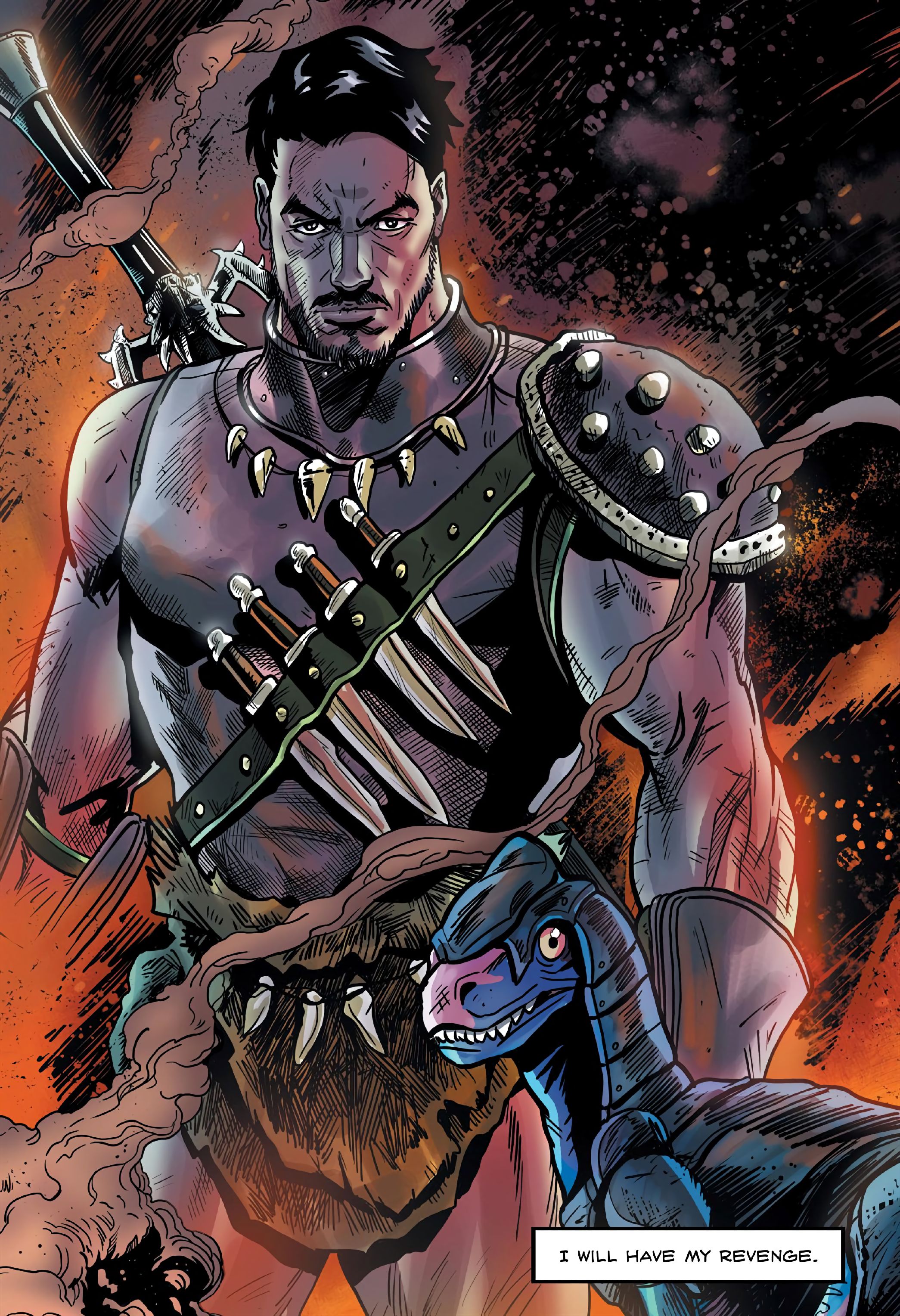 Read online Dinosaur Warrior comic -  Issue # TPB - 39