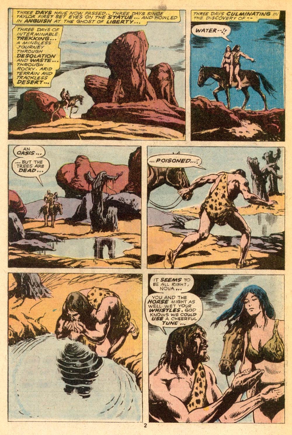 Read online Adventures on the Planet of the Apes comic -  Issue #7 - 3