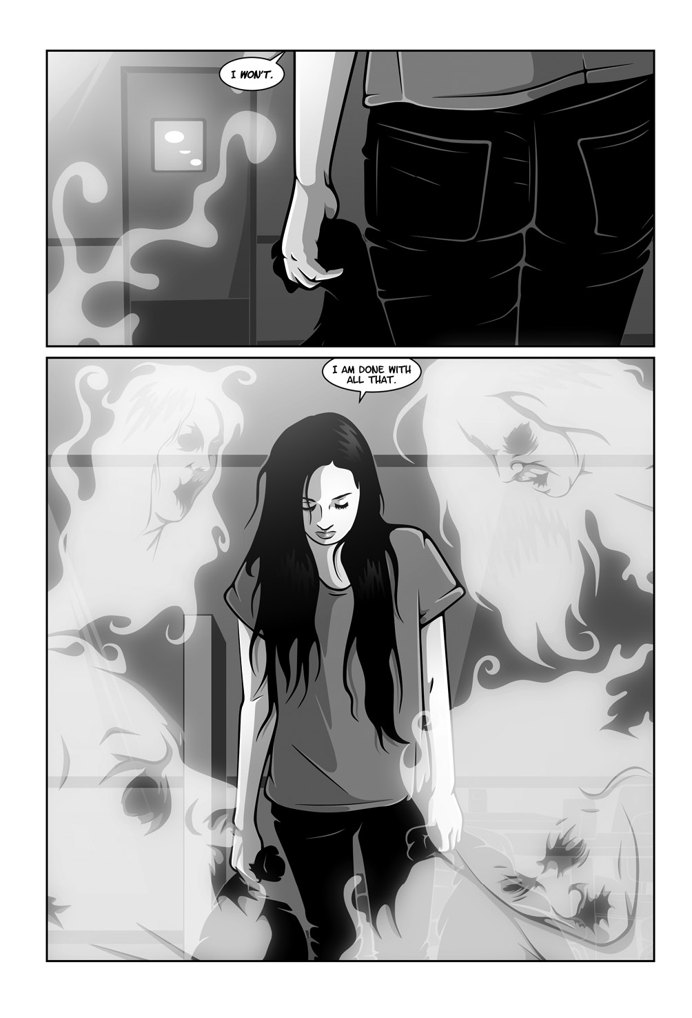 Read online Hollow Girl comic -  Issue #10 - 19