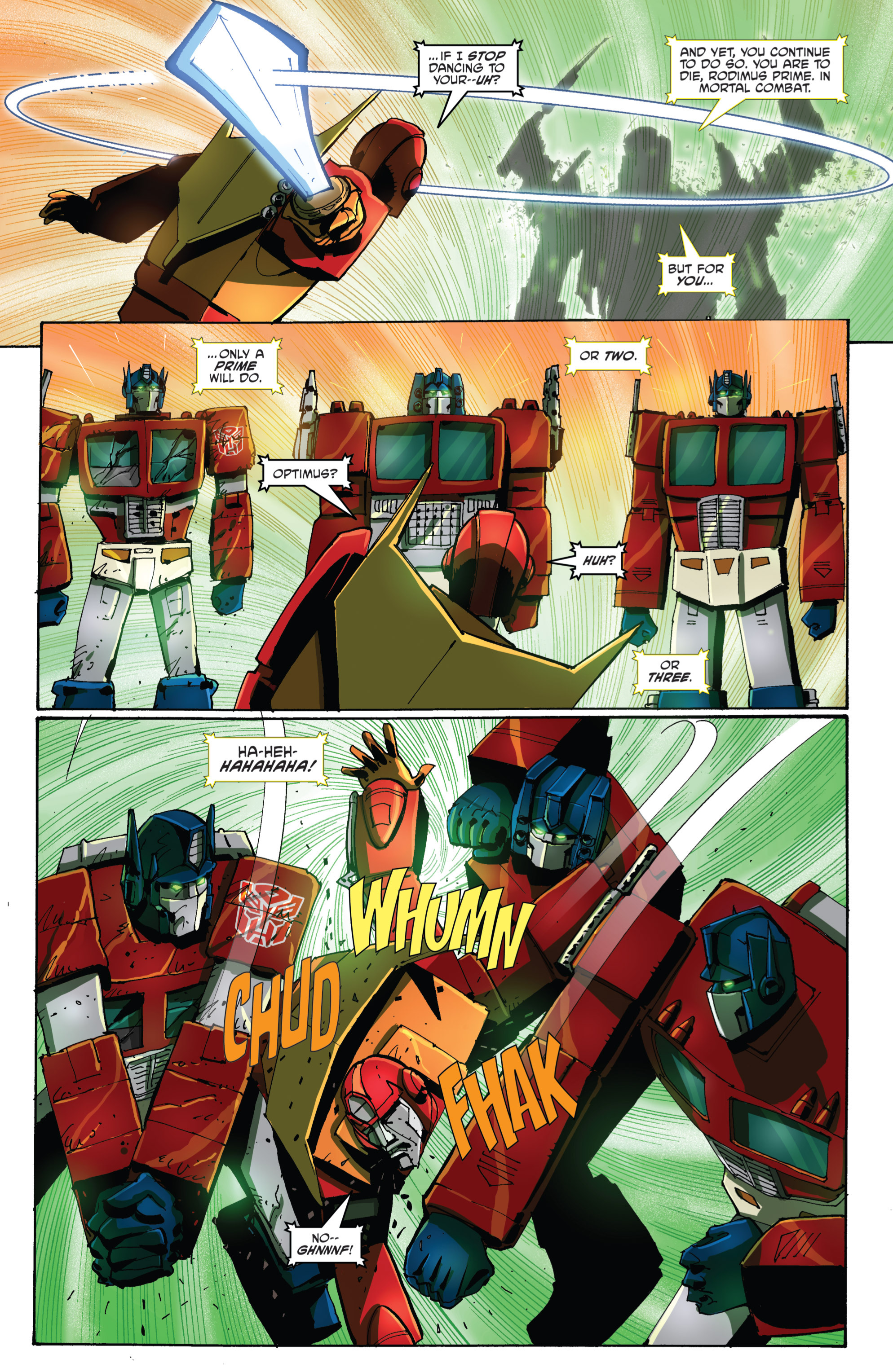 Read online The Transformers: Regeneration One comic -  Issue #100 - 24