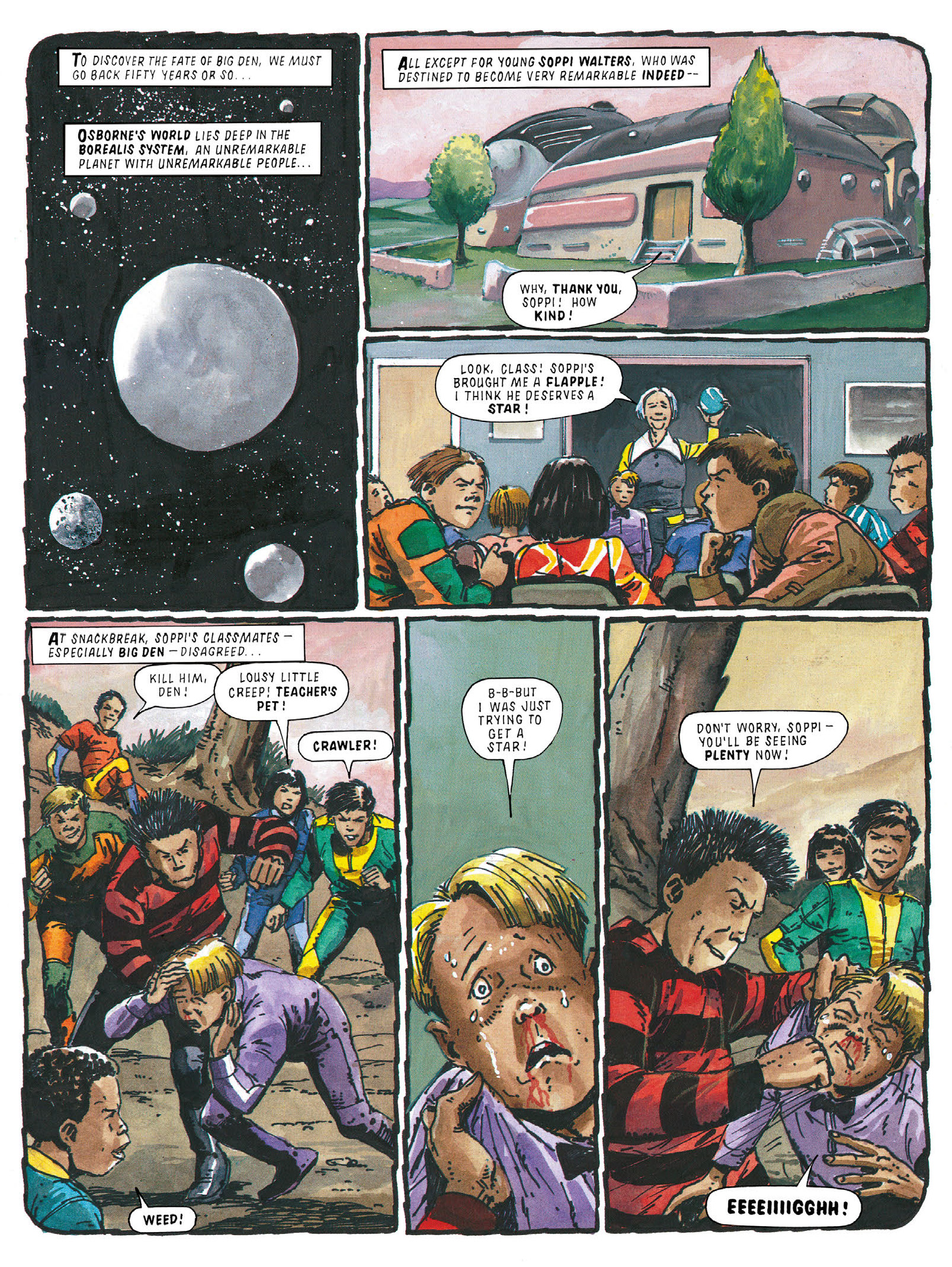 Read online Essential Judge Dredd: Judgement Day comic -  Issue # TPB - 127