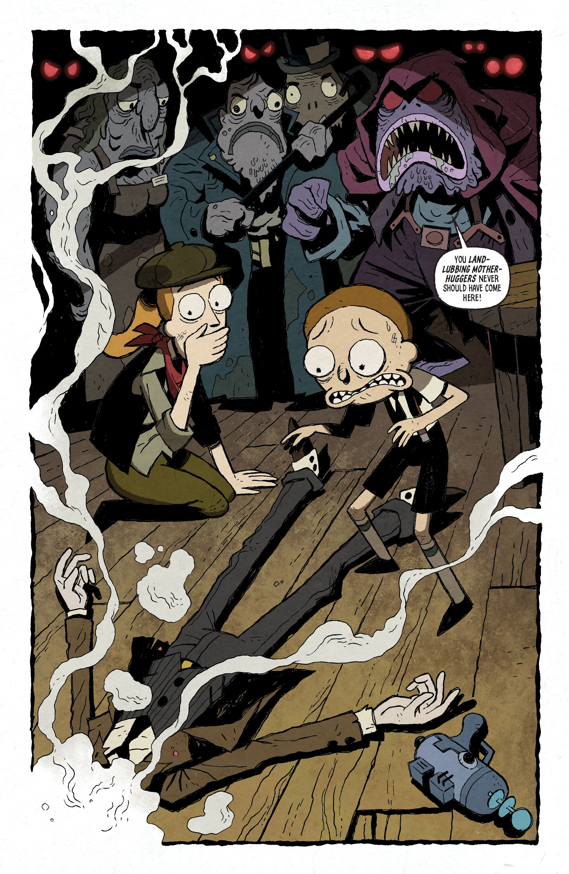 Read online Rick and Morty: vs. Cthulhu comic -  Issue # TPB - 31
