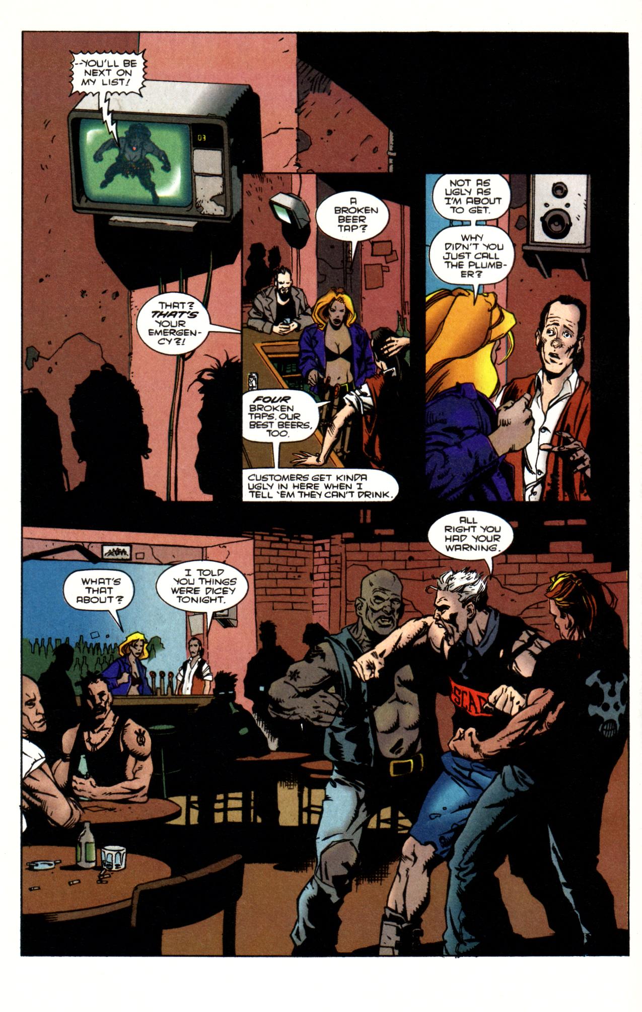 Read online Barb Wire (1994) comic -  Issue #8 - 9