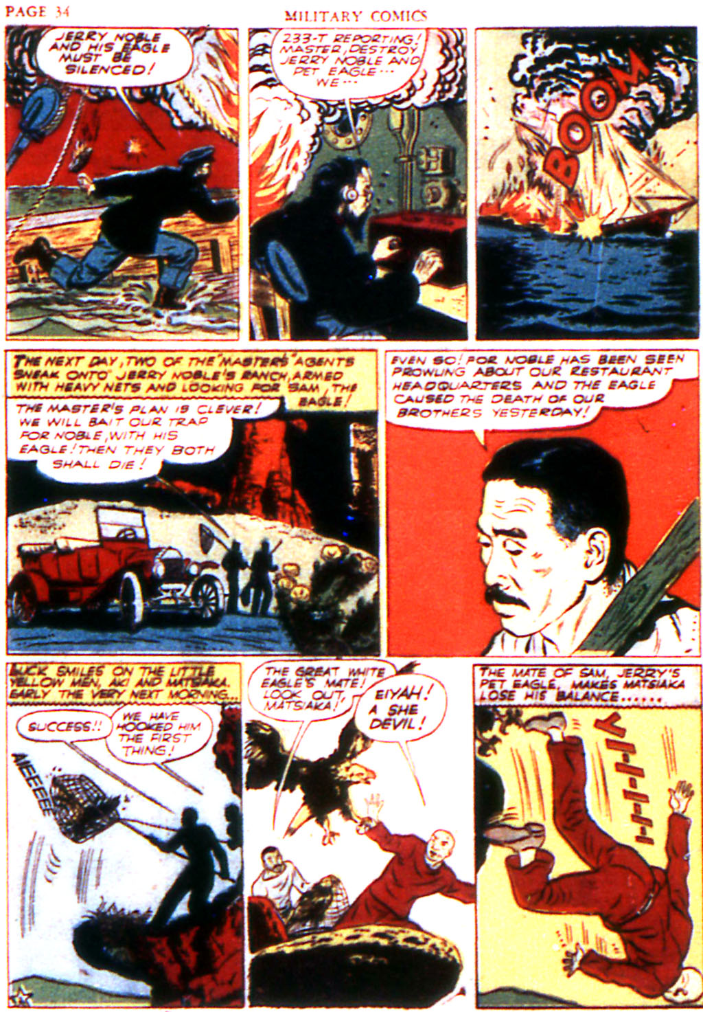 Read online Military Comics comic -  Issue #6 - 36