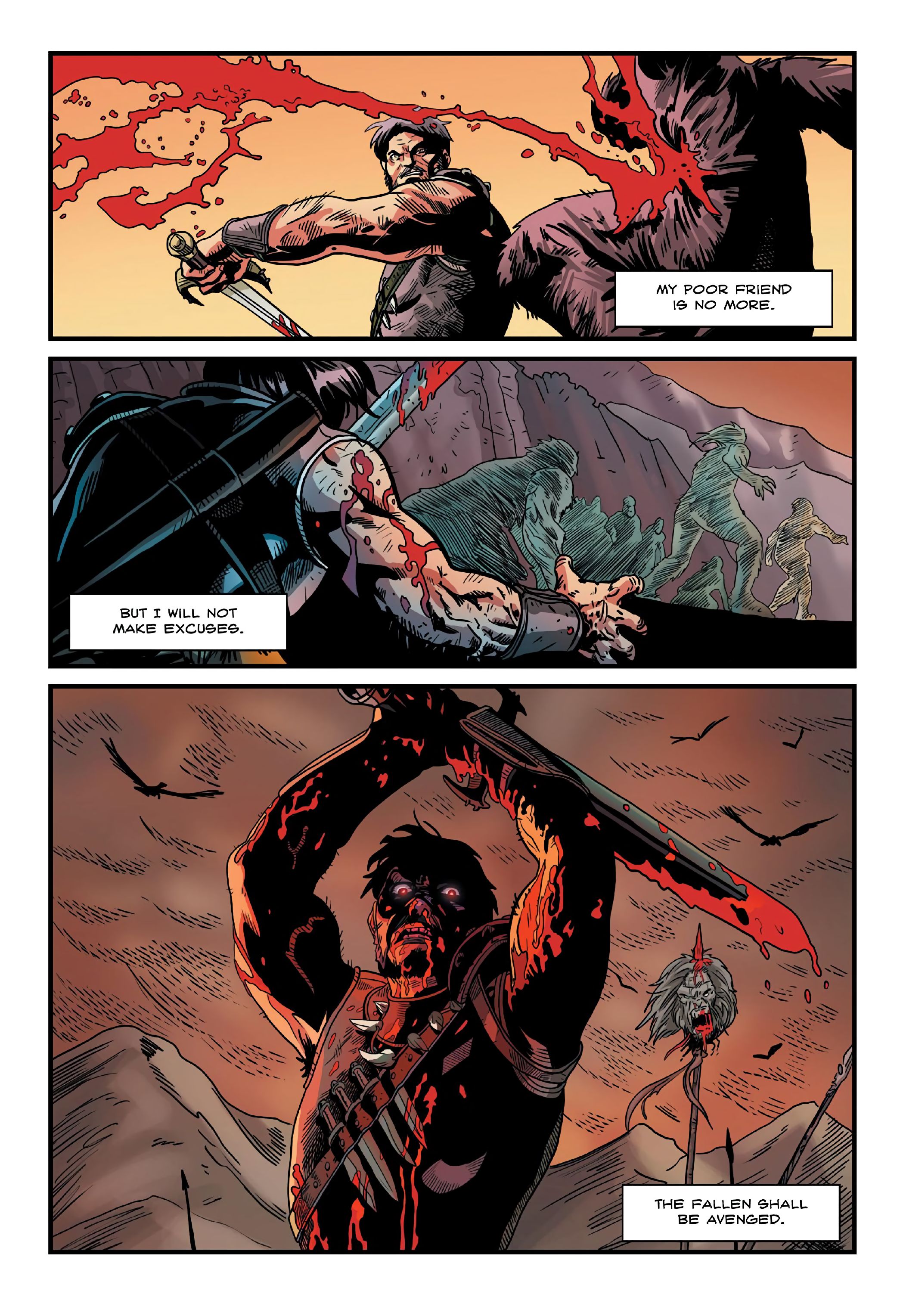 Read online Dinosaur Warrior comic -  Issue # TPB - 42