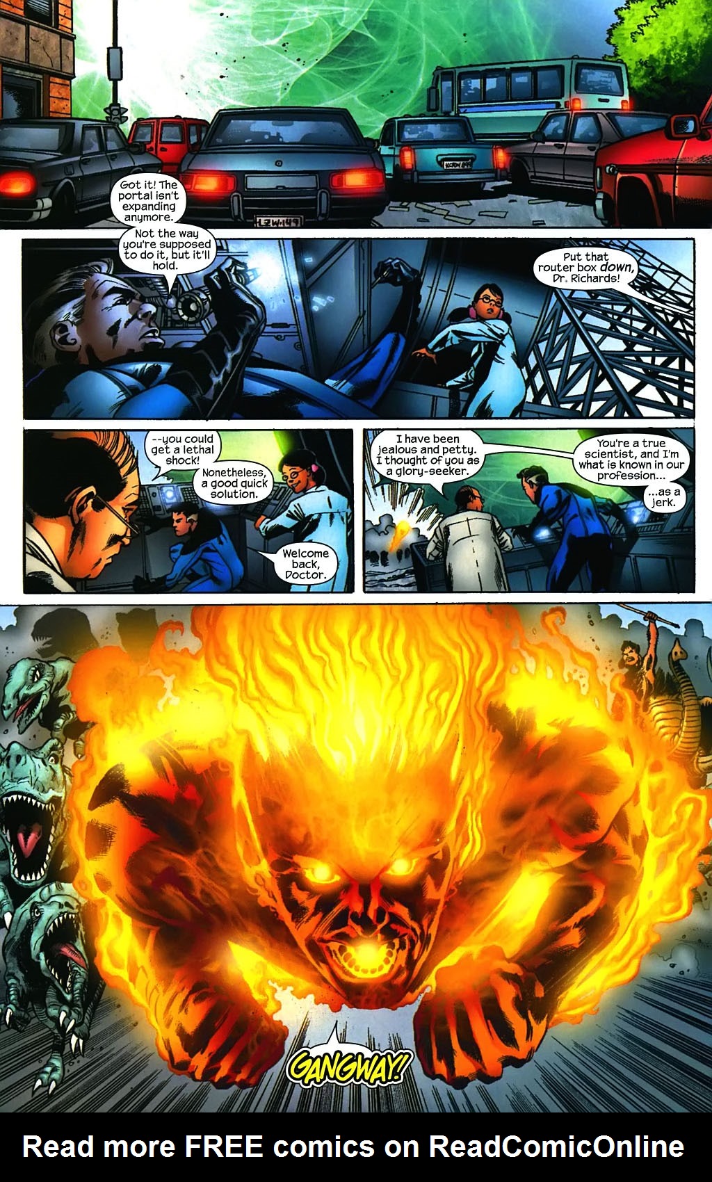 Read online Marvel Adventures Fantastic Four comic -  Issue #5 - 16