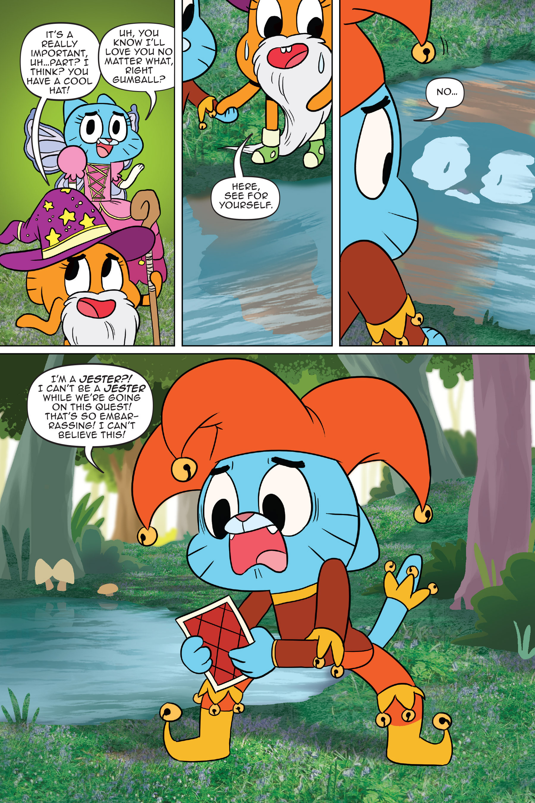 Read online The Amazing World of Gumball: Fairy Tale Trouble comic -  Issue # Full - 46