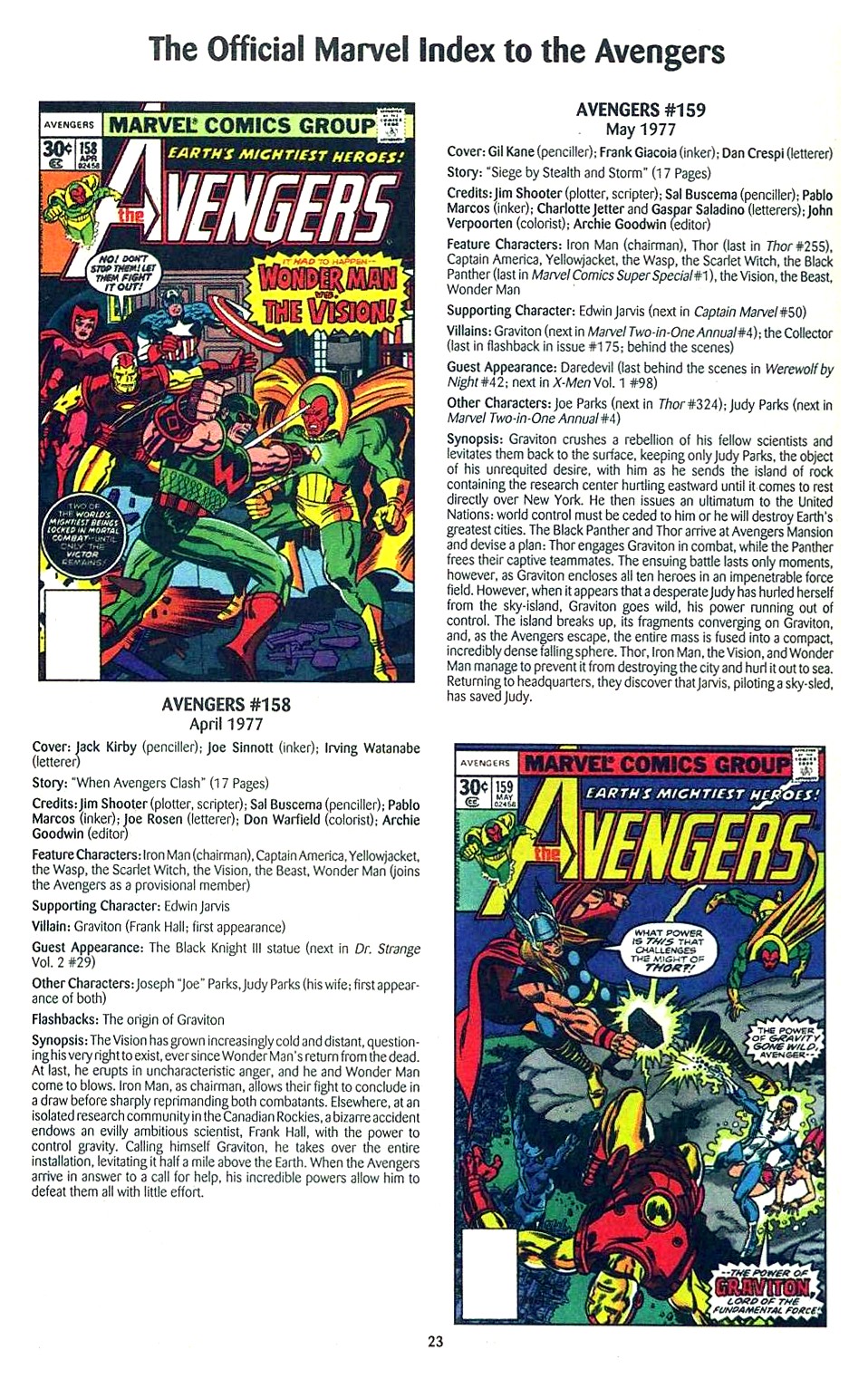 Read online The Official Marvel Index to the Avengers comic -  Issue #3 - 25