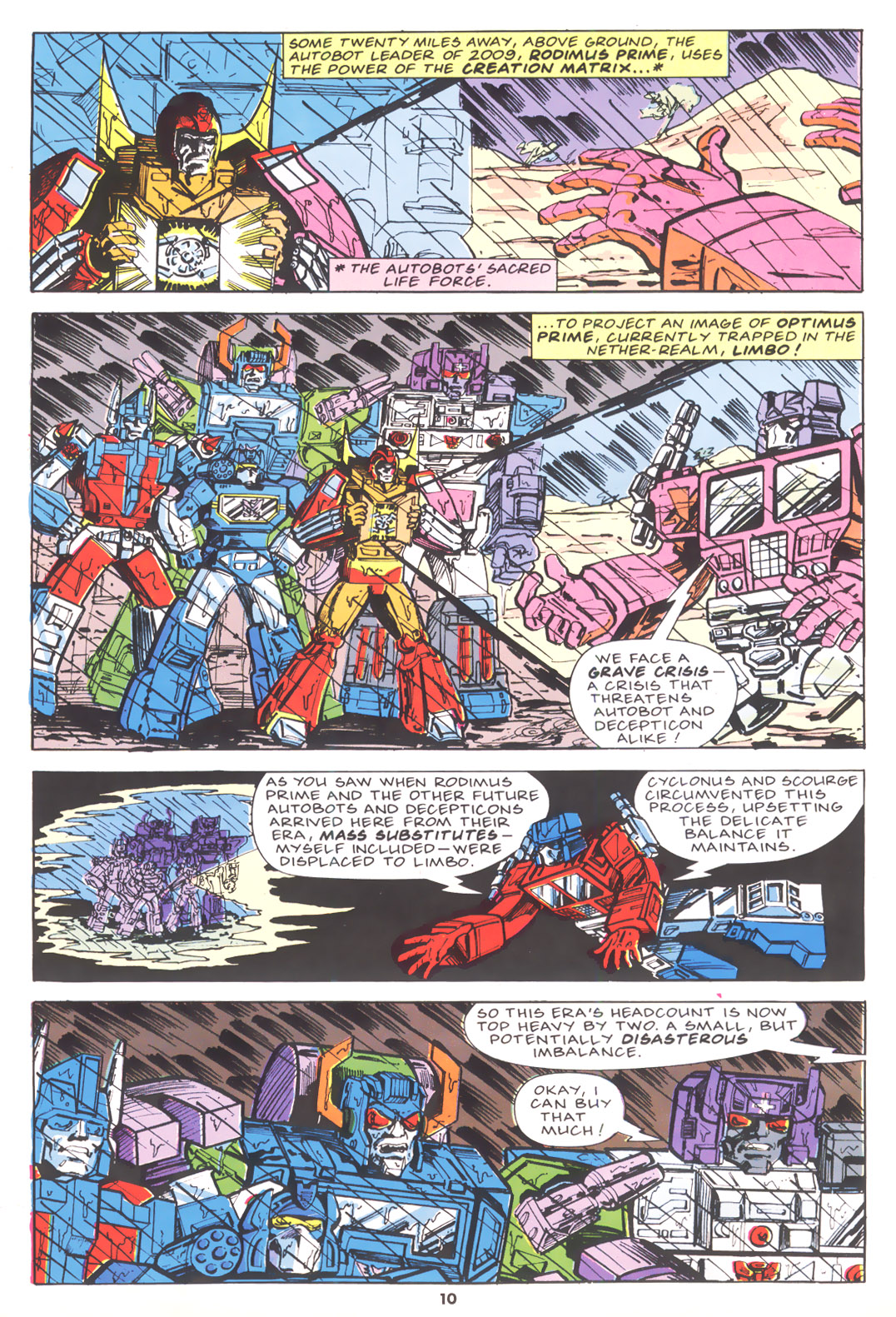 Read online The Transformers (UK) comic -  Issue #202 - 9