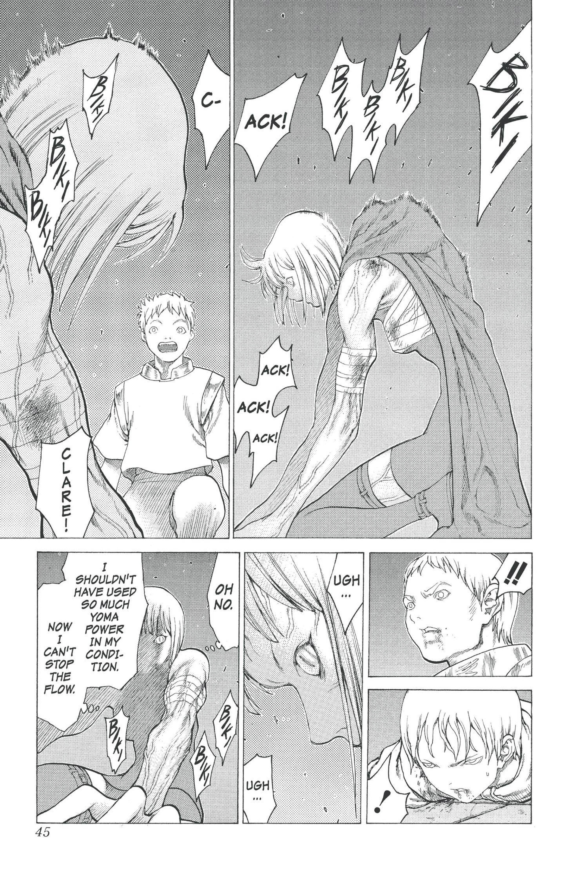 Read online Claymore comic -  Issue #3 - 42