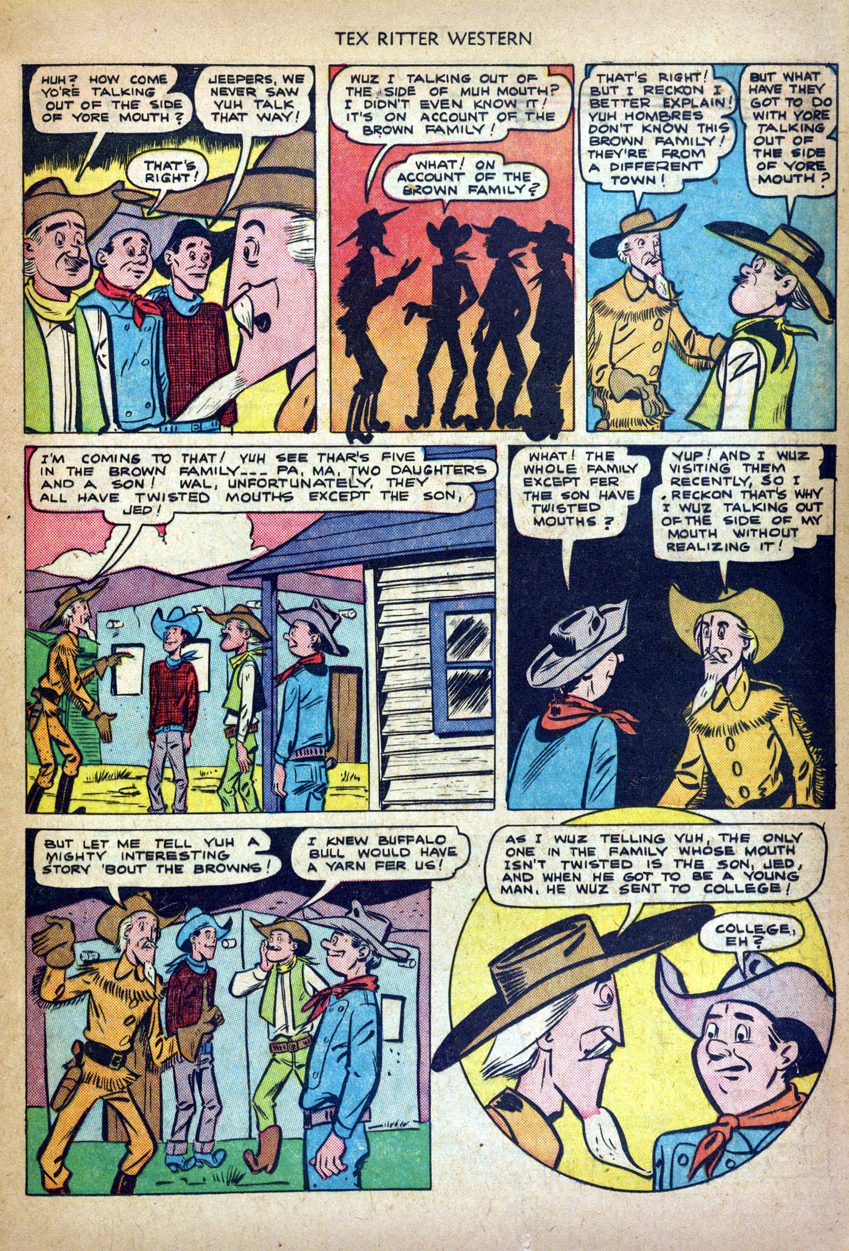 Read online Tex Ritter Western comic -  Issue #4 - 25
