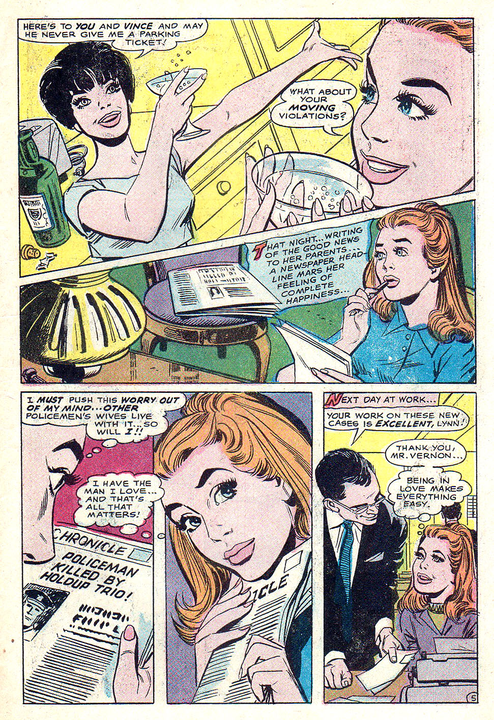 Read online Young Romance comic -  Issue #155 - 7