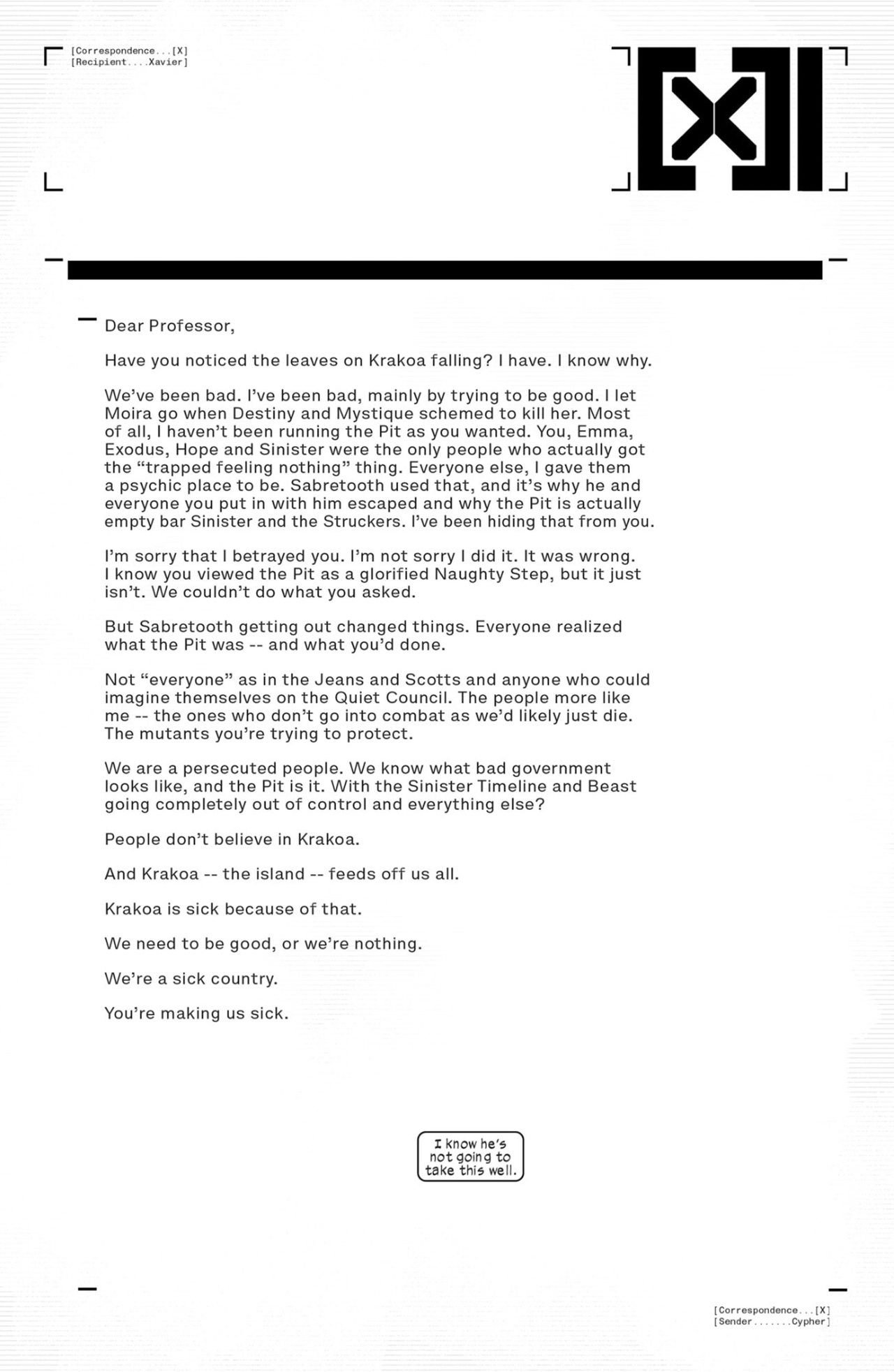 Read online Immortal X-Men comic -  Issue #13 - 17