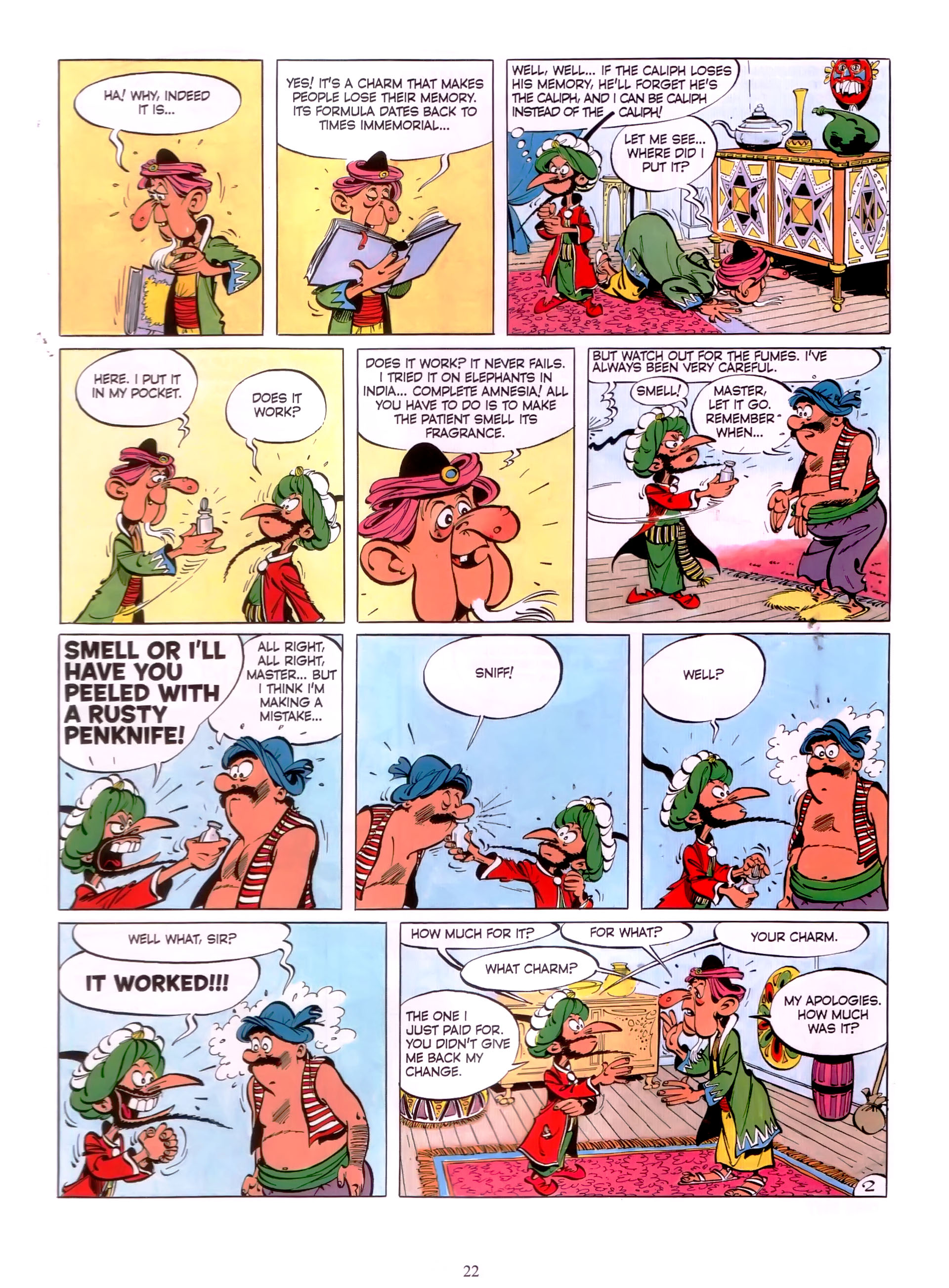 Read online Iznogoud comic -  Issue #10 - 21