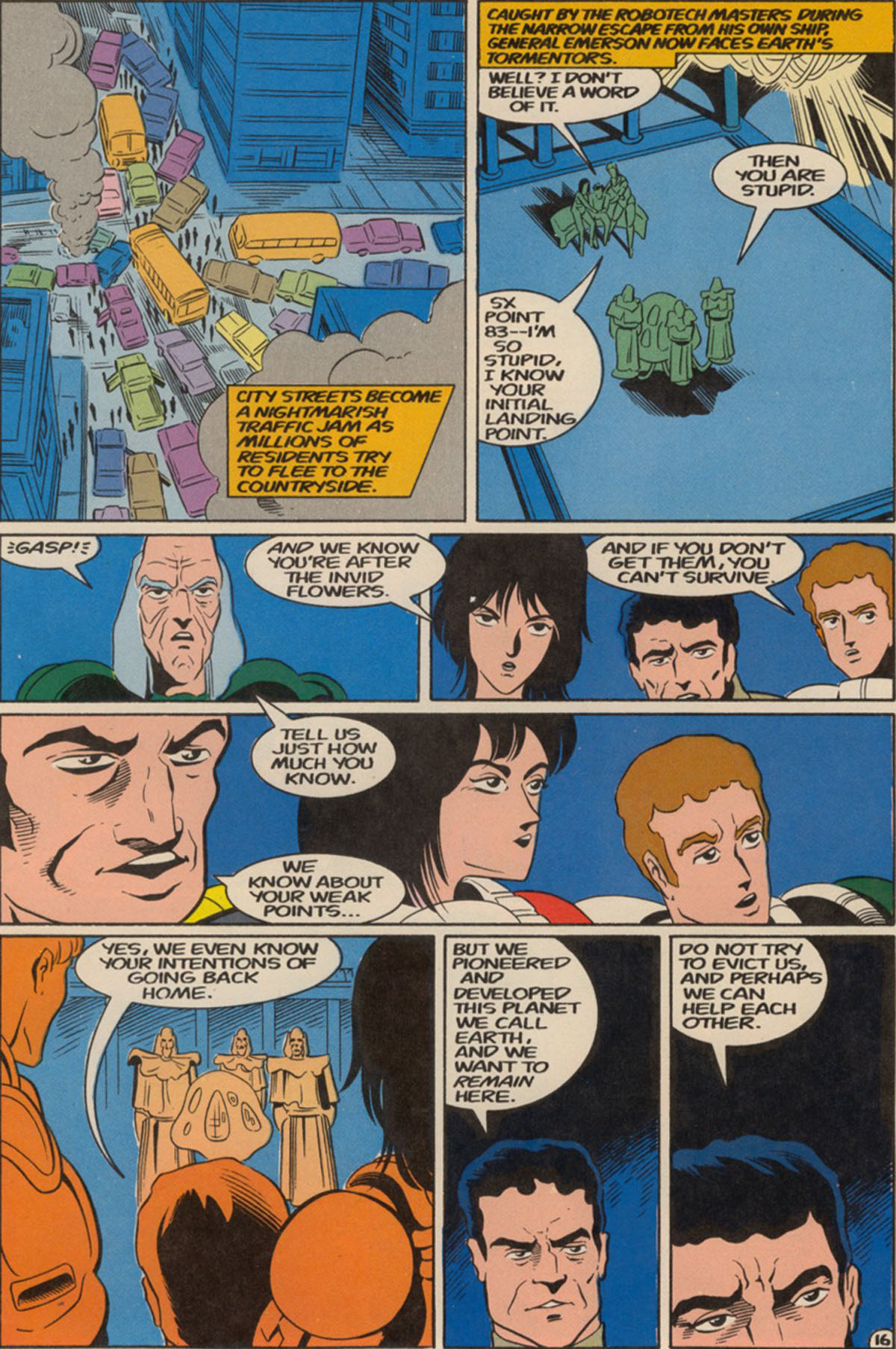 Read online Robotech Masters comic -  Issue #22 - 20