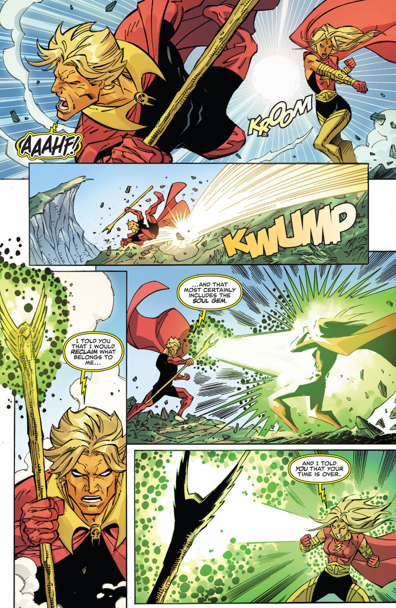 Read online Warlock: Rebirth comic -  Issue #4 - 7