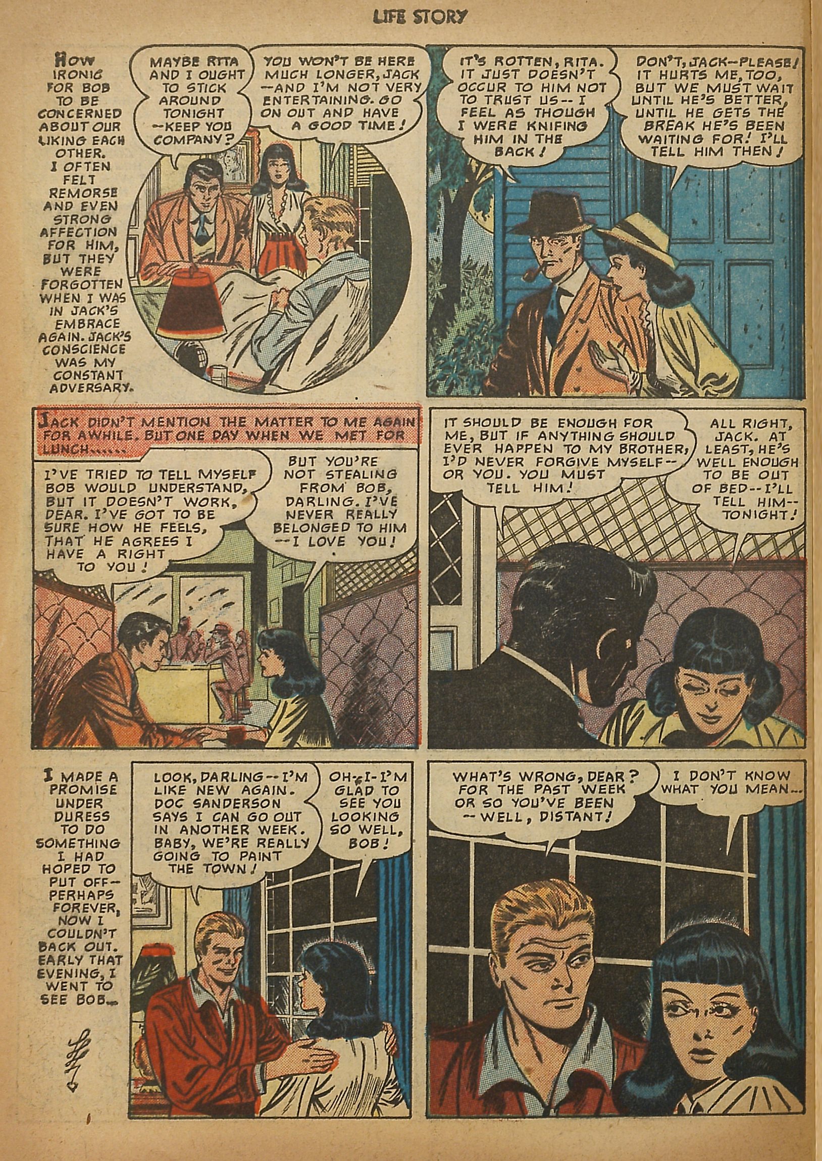 Read online Life Story comic -  Issue #12 - 22
