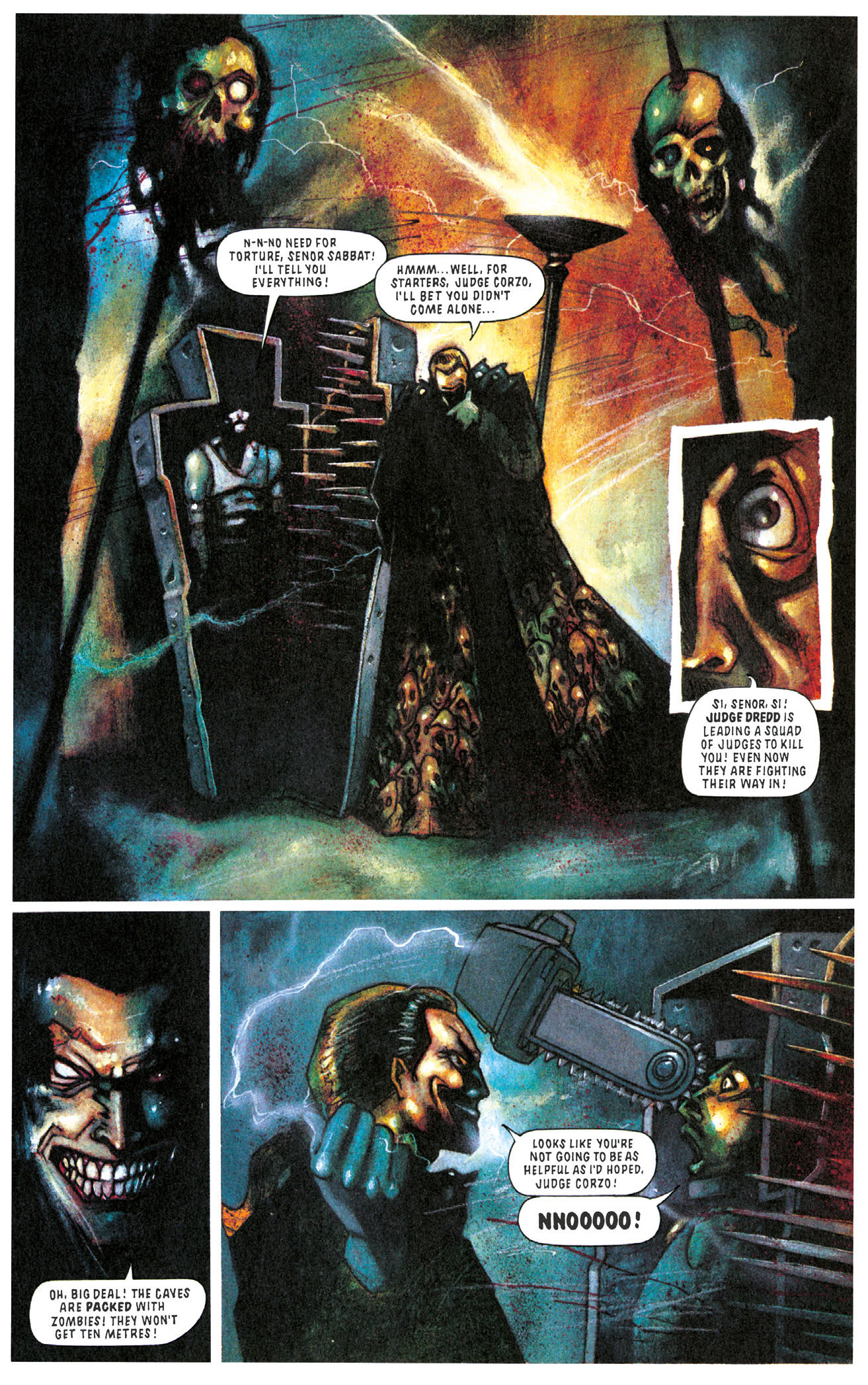 Read online Essential Judge Dredd: Judgement Day comic -  Issue # TPB - 111