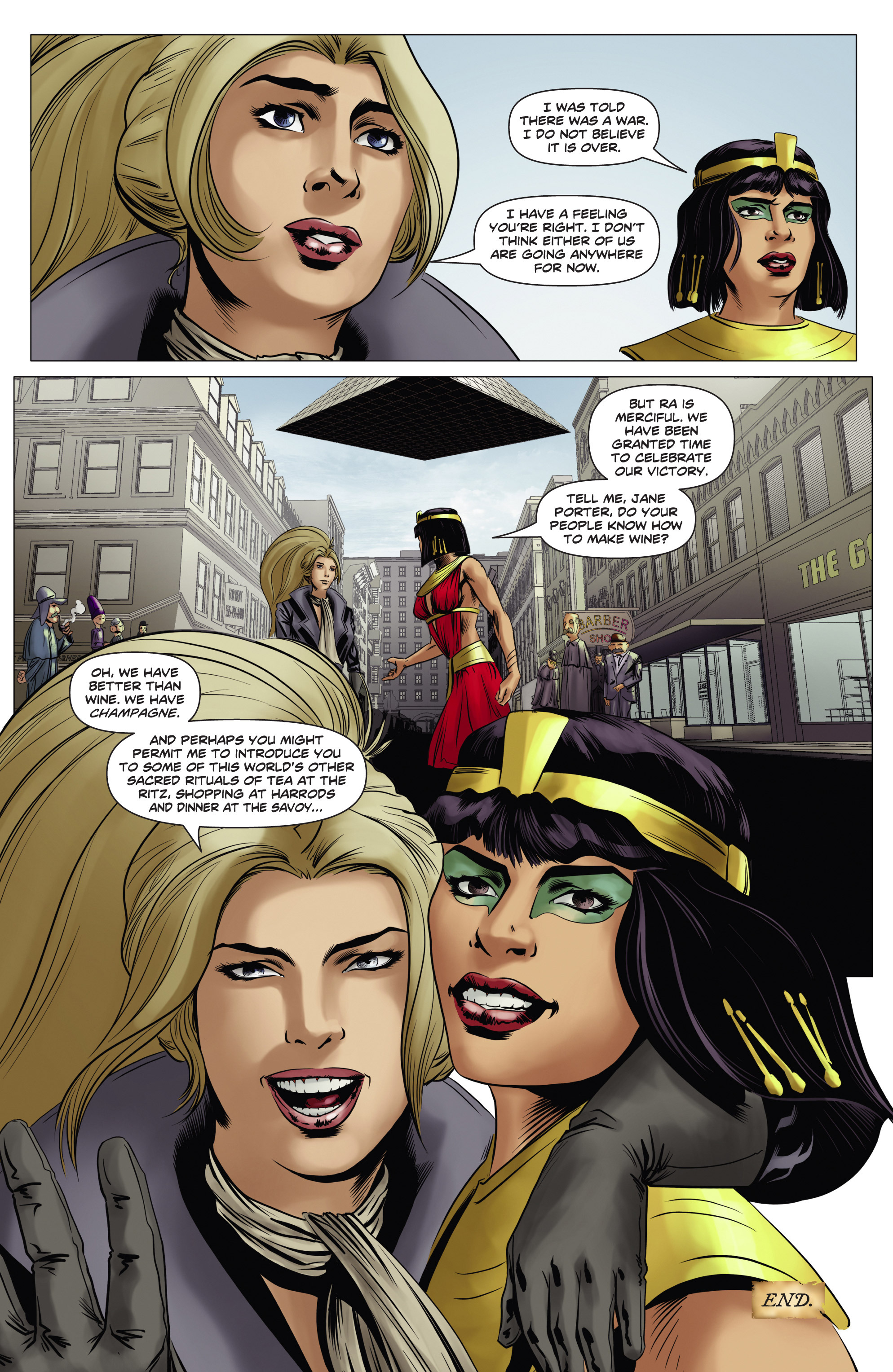 Read online Swords of Sorrow: Pantha & Jane Porter Special comic -  Issue # Full - 24