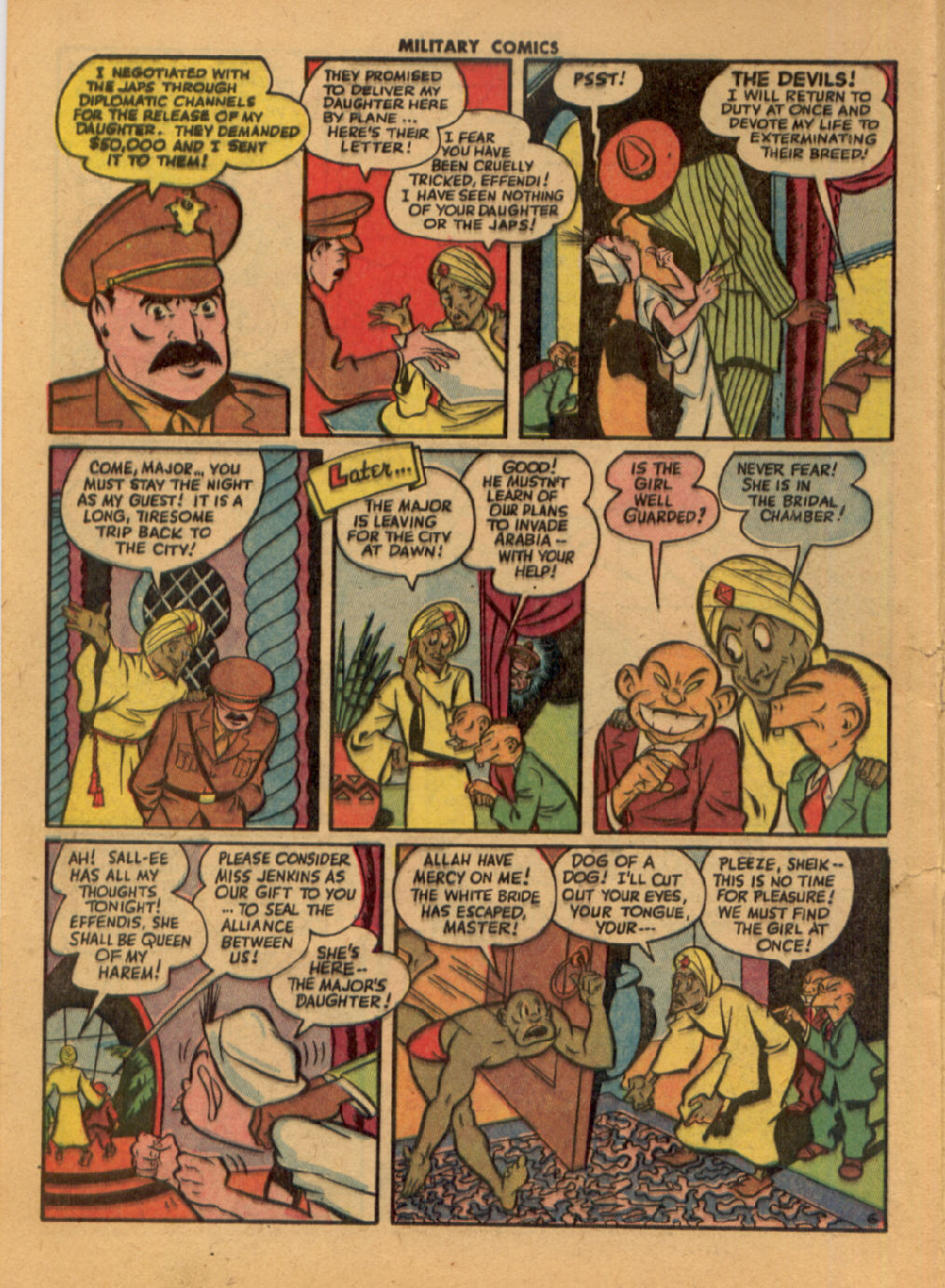 Read online Military Comics comic -  Issue #30 - 35