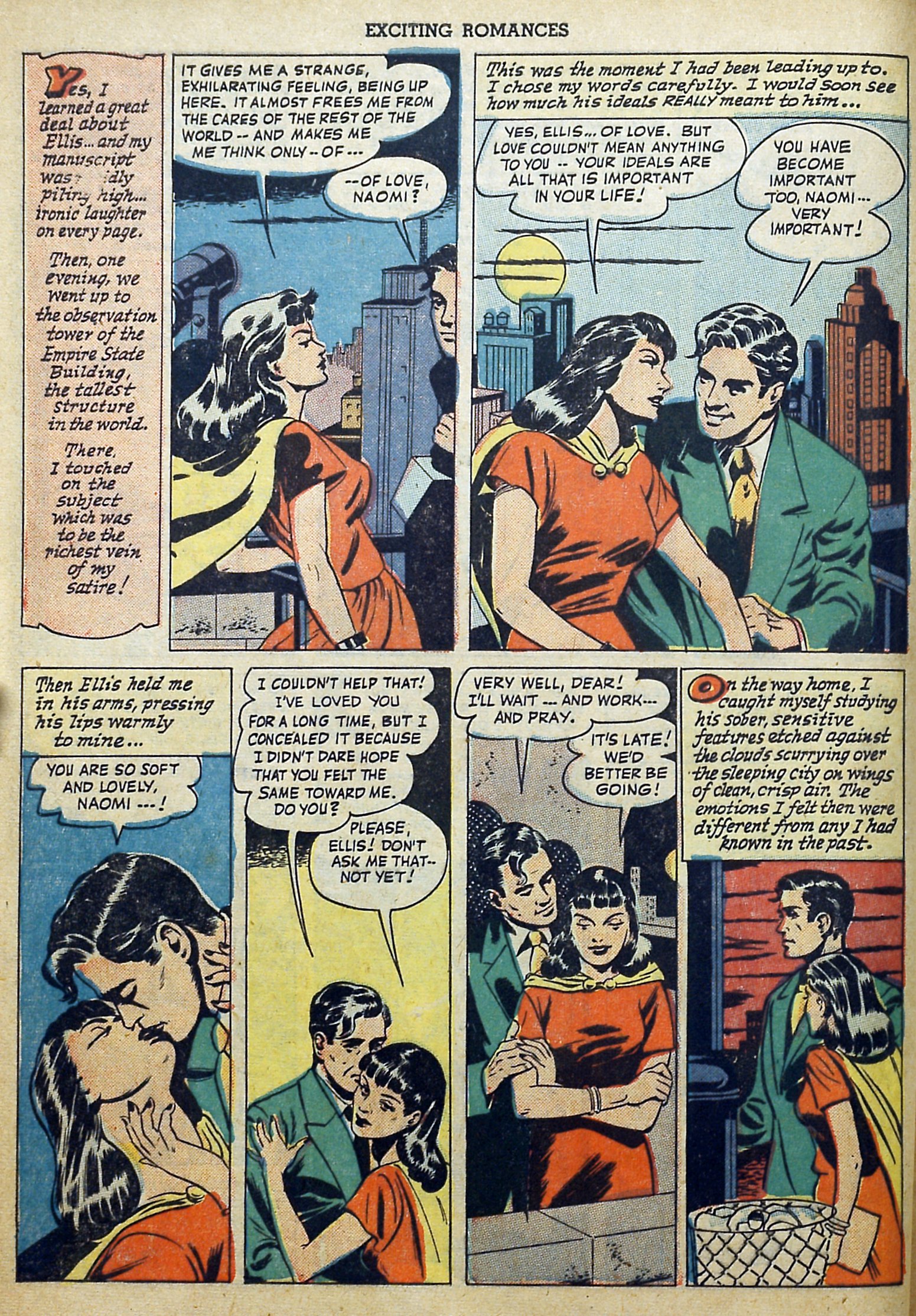 Read online Exciting Romances comic -  Issue #1 - 8