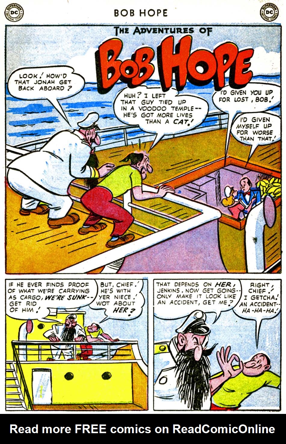Read online The Adventures of Bob Hope comic -  Issue #25 - 25