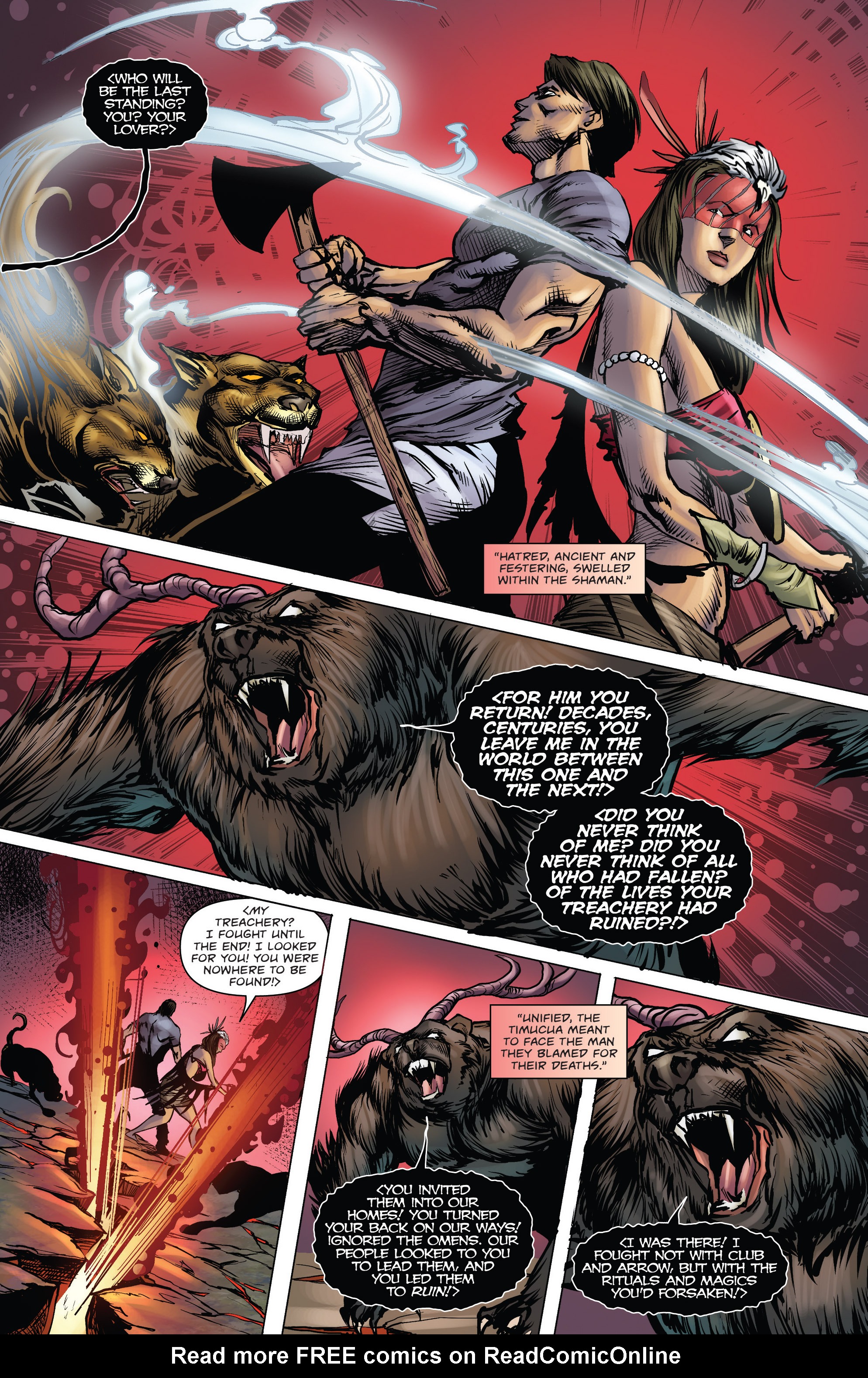 Read online Grimm Fairy Tales presents Dark Shaman comic -  Issue #4 - 10