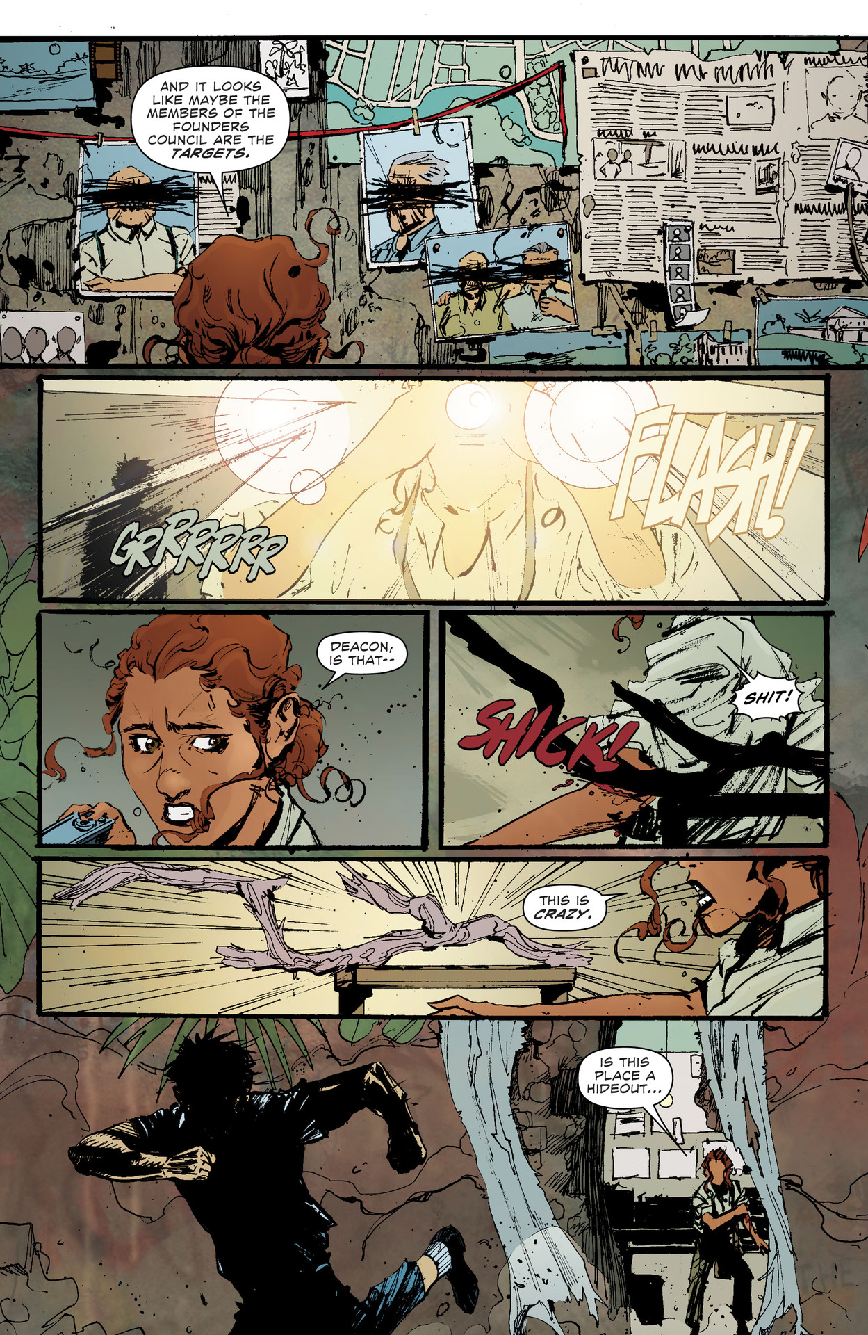 Read online Dark Spaces: Good Deeds comic -  Issue #4 - 16