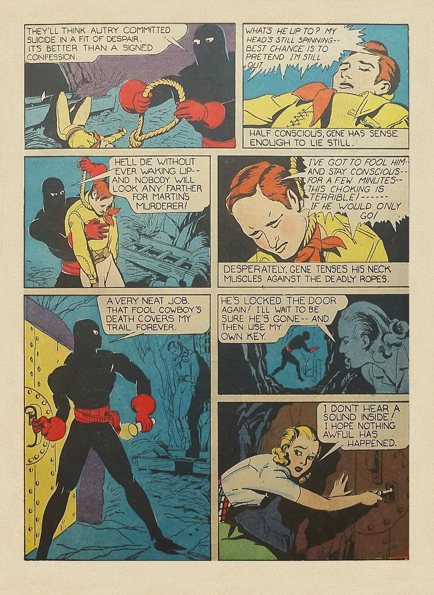 Read online Gene Autry Comics comic -  Issue #1 - 9