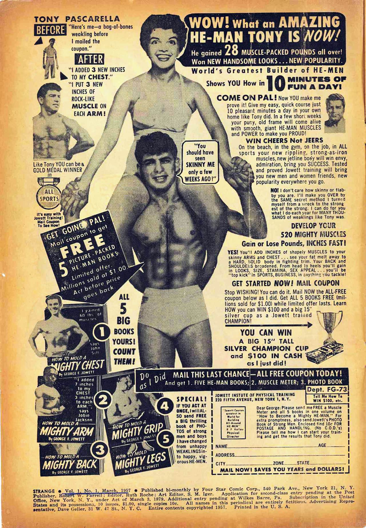 Read online Strange (1957) comic -  Issue #1 - 2