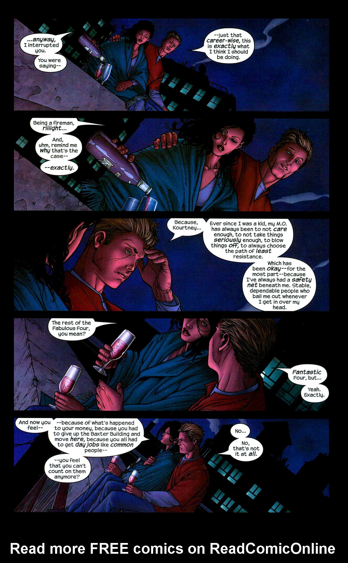 Read online Marvel Knights 4 comic -  Issue #7 - 4