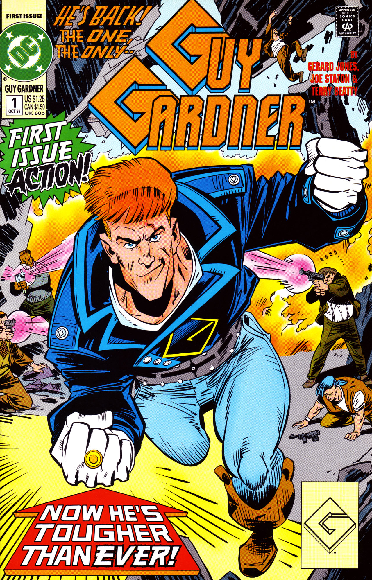 Read online Guy Gardner comic -  Issue #1 - 1