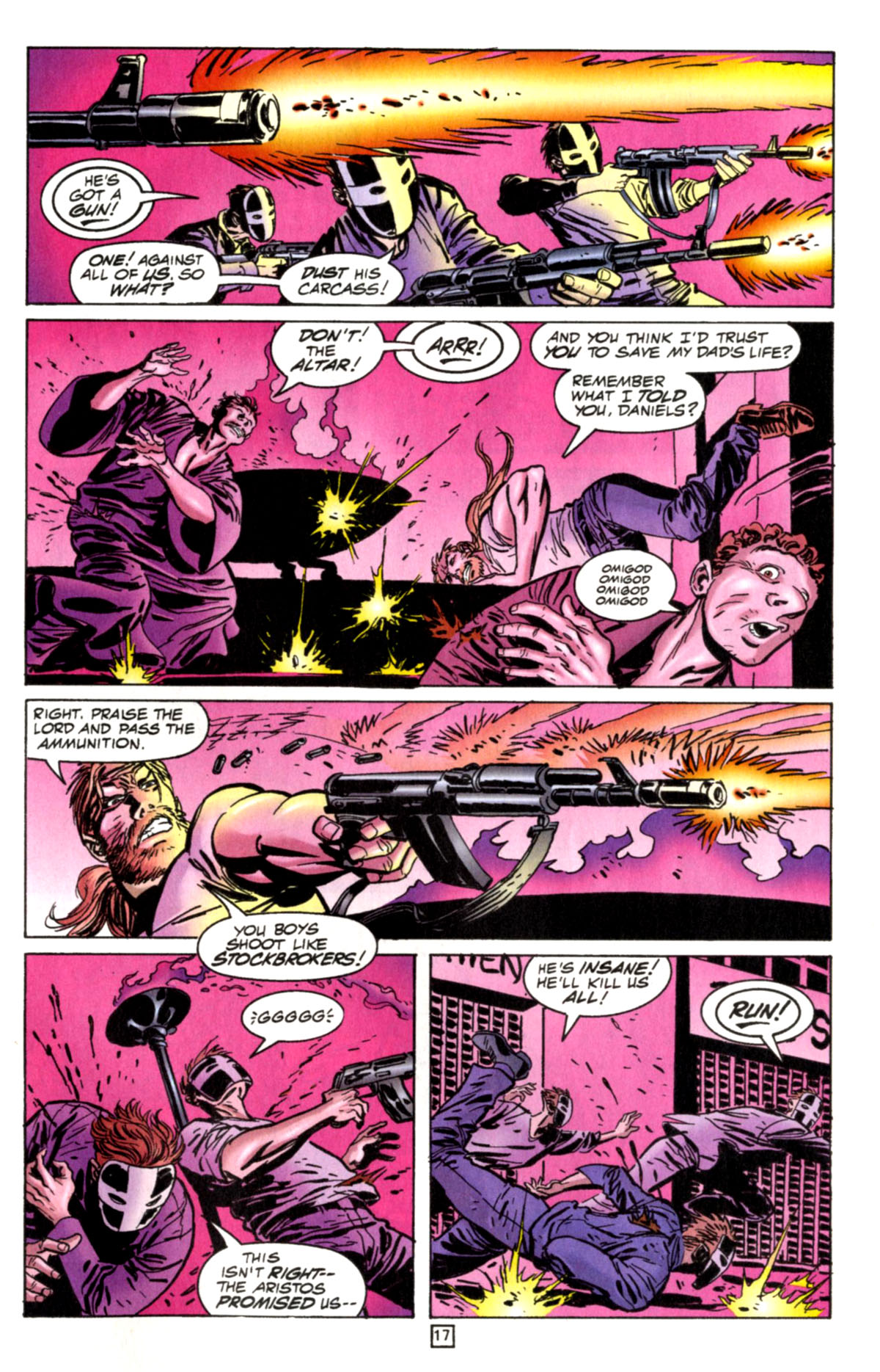 Read online Challengers of the Unknown (1997) comic -  Issue #18 - 25