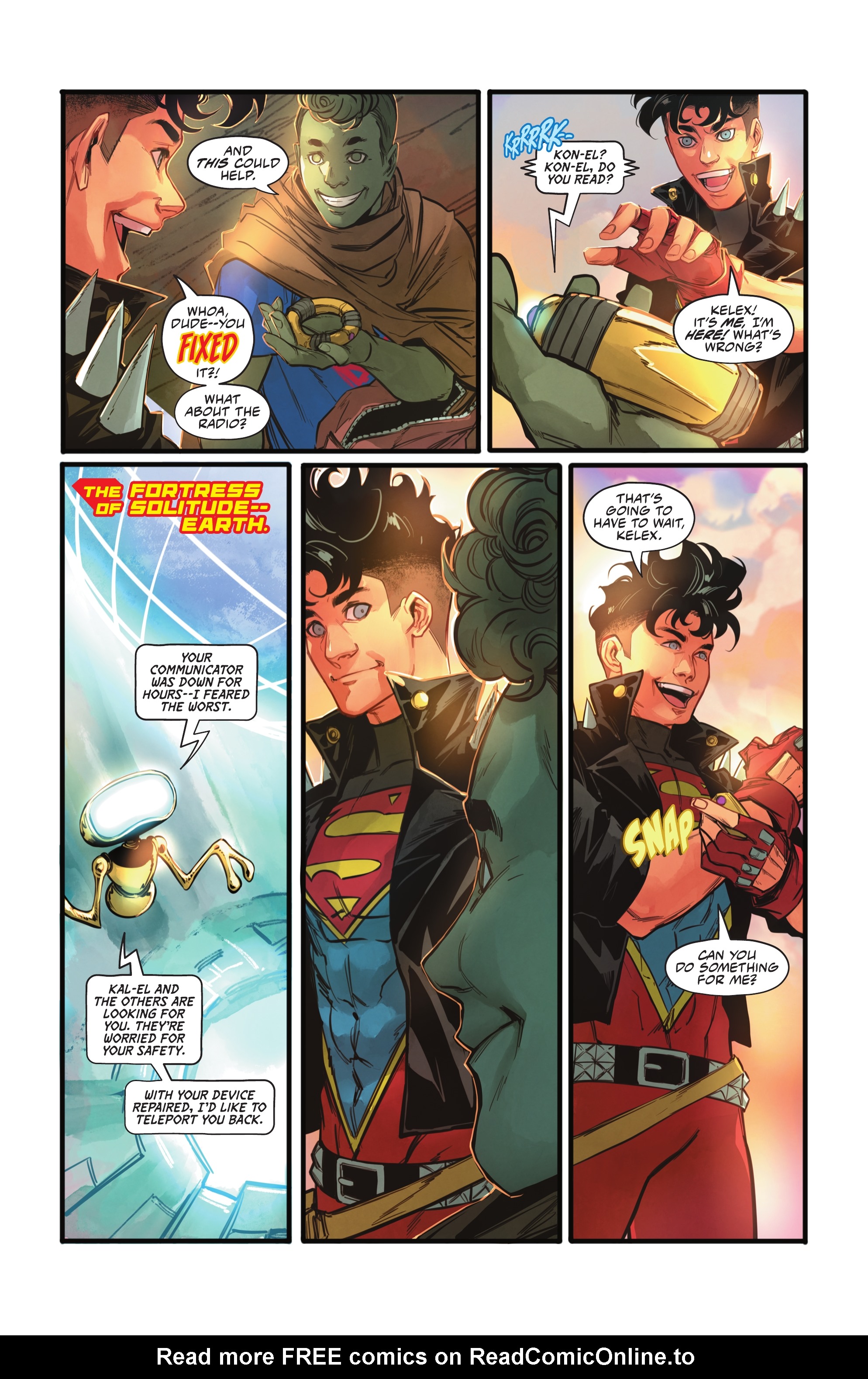 Read online Superboy: The Man Of Tomorrow comic -  Issue #5 - 9