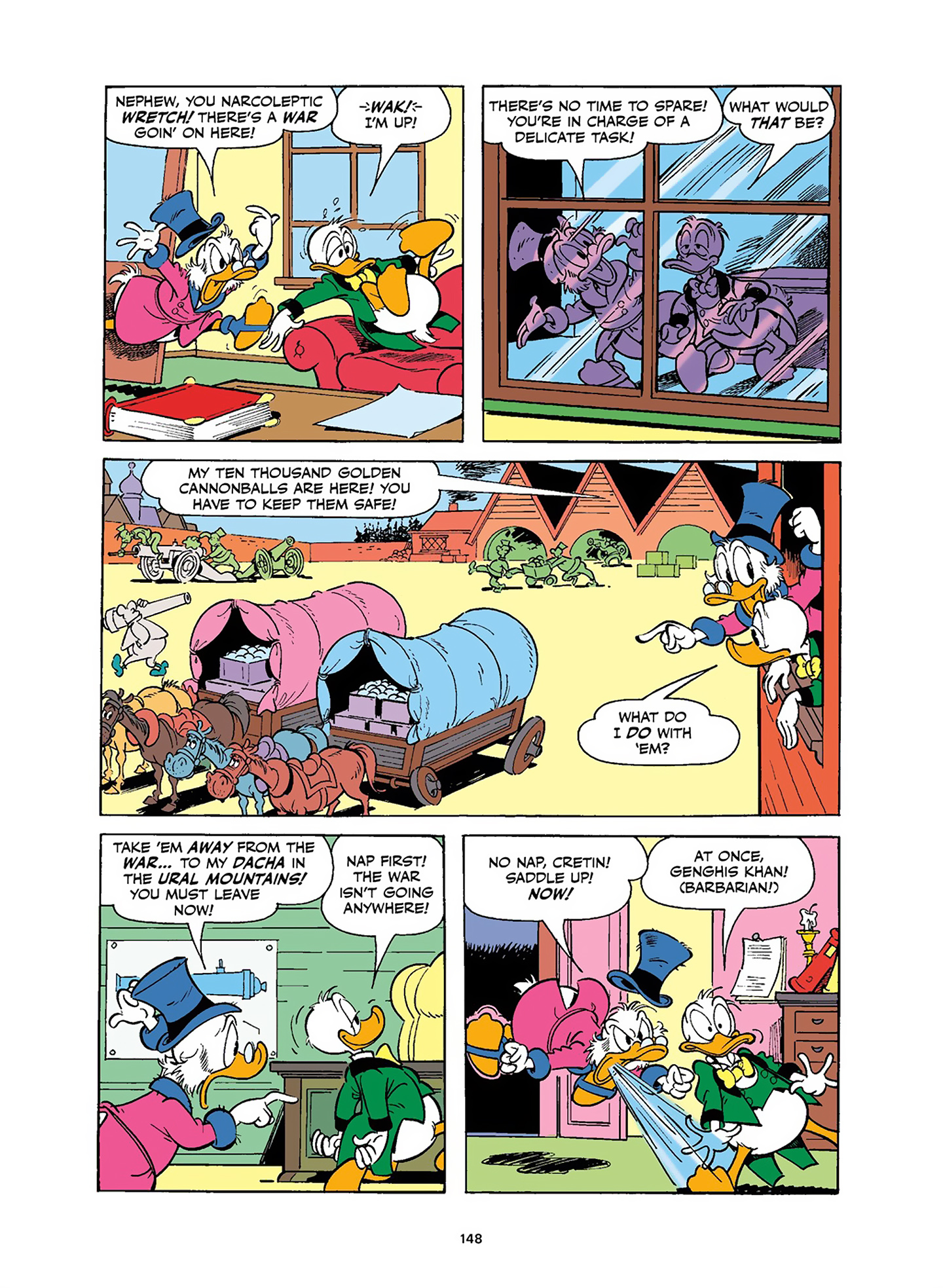 Read online Uncle Scrooge and Donald Duck in Les Misérables and War and Peace comic -  Issue # TPB (Part 2) - 48