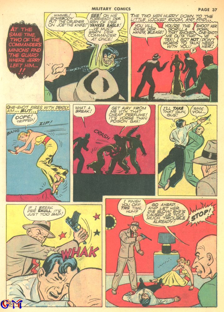 Read online Military Comics comic -  Issue #8 - 39