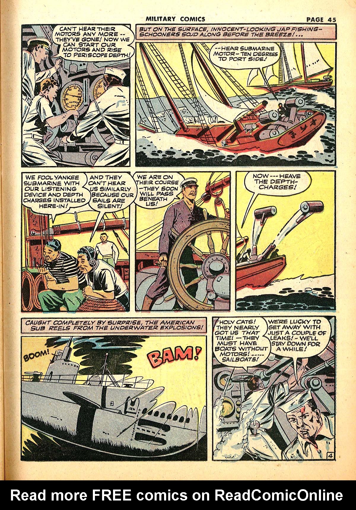 Read online Military Comics comic -  Issue #18 - 47